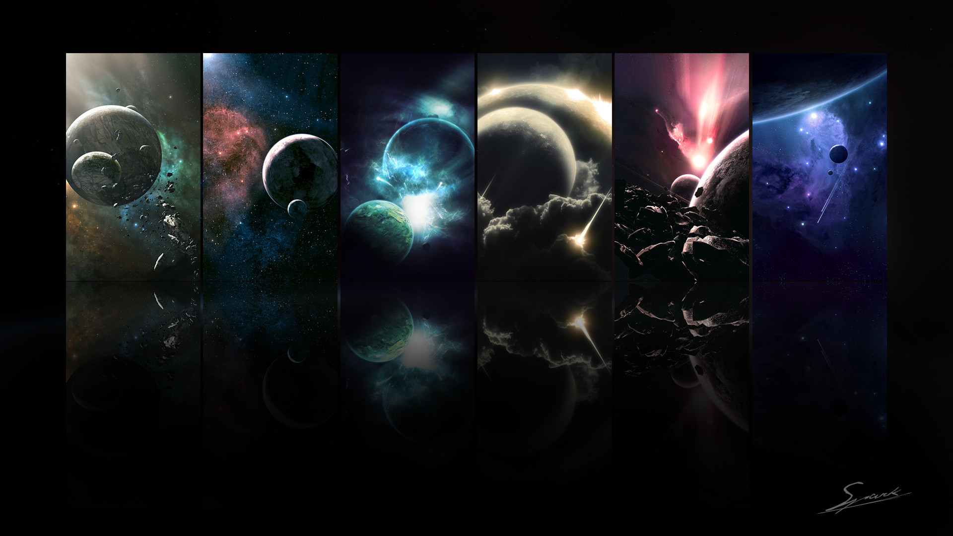 1920x1080 Space panorama wallpaper HD by Arceee Space panorama wallpaper HD by Arceee