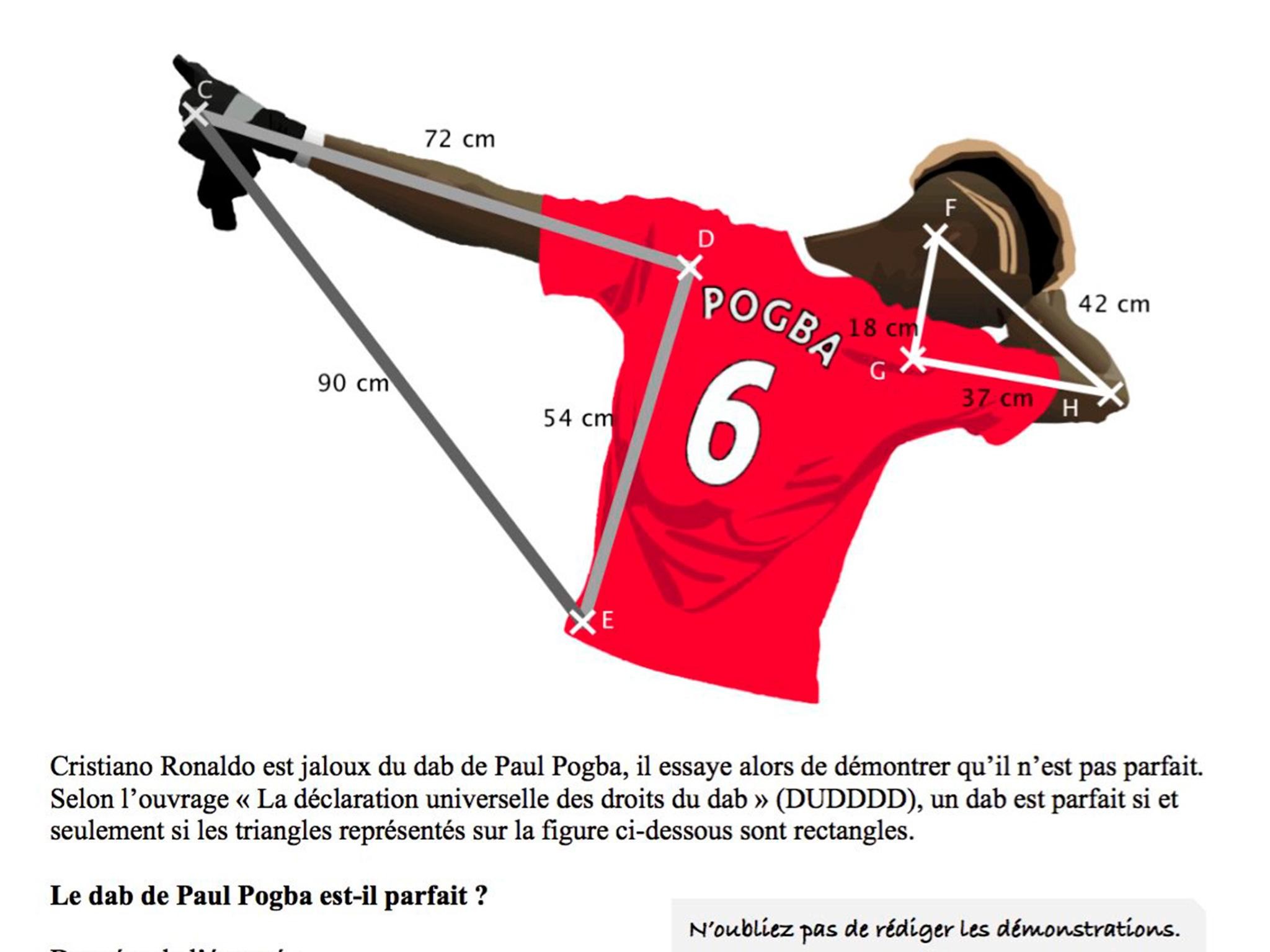 2048x1536 Manchester United: Can you answer this maths question based on Paul Pogba's  'dab' dance move? | The Independent