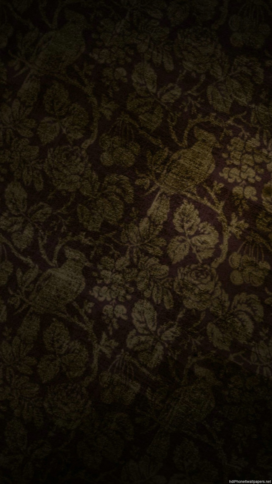 1080x1920  dark bird flowers pattern iPhone 6 wallpapers HD - 6 Plus  backgrounds
