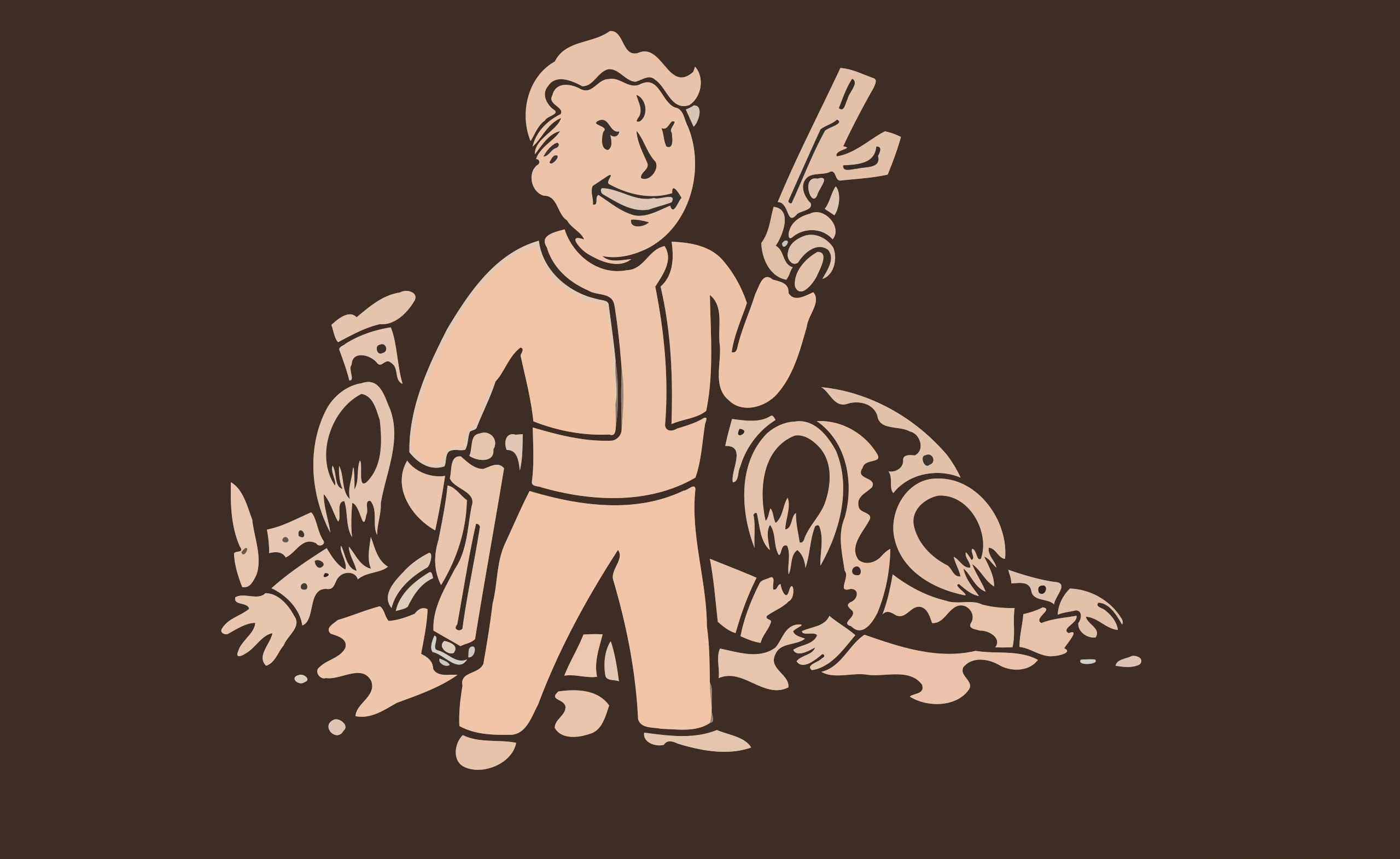 2560x1571 Fallout vault boy wallpaper 2560x1600.