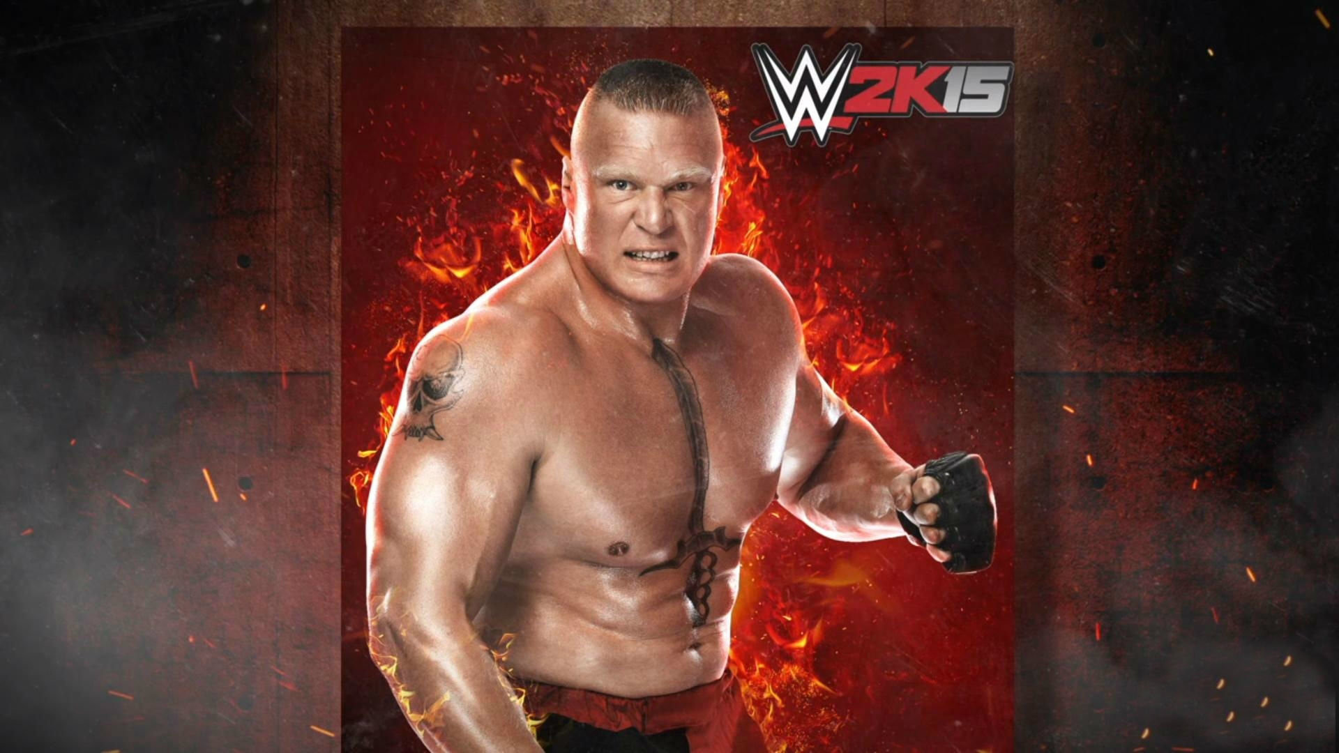 1920x1080 Free Download WWE Champion Brock Lesnar Wallpaper