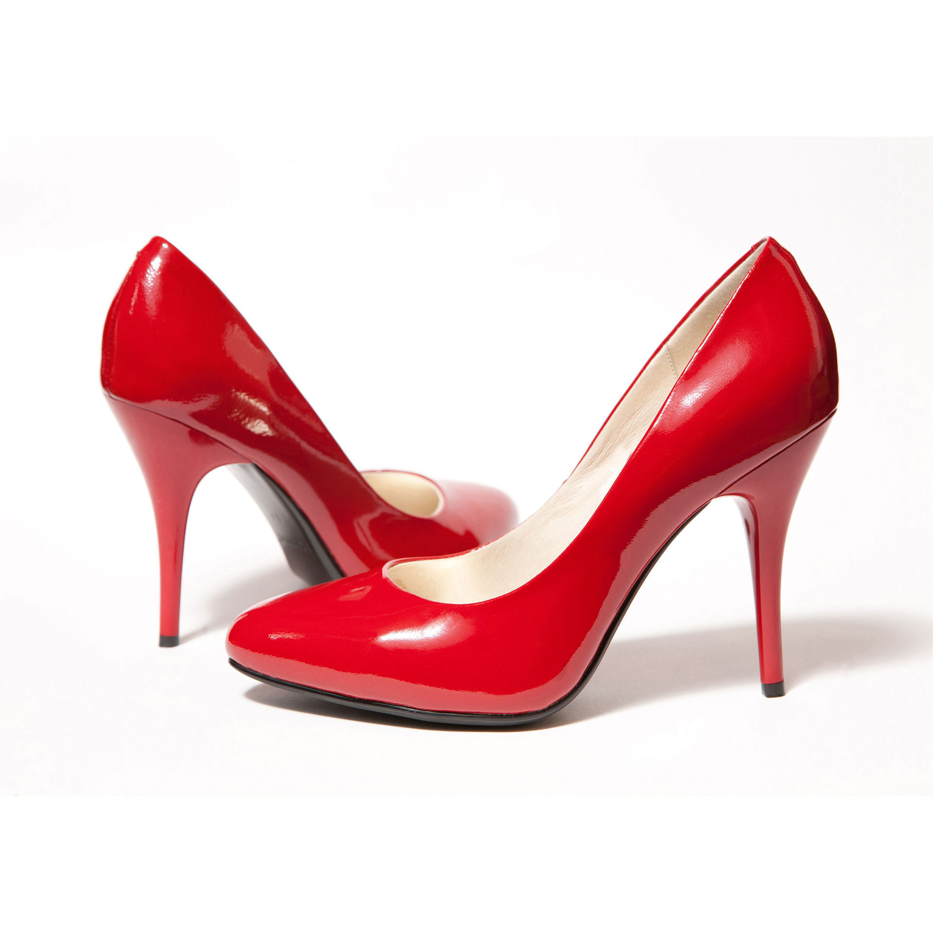 1920x1920 Red-high-heel-women-shoes-on-white-background