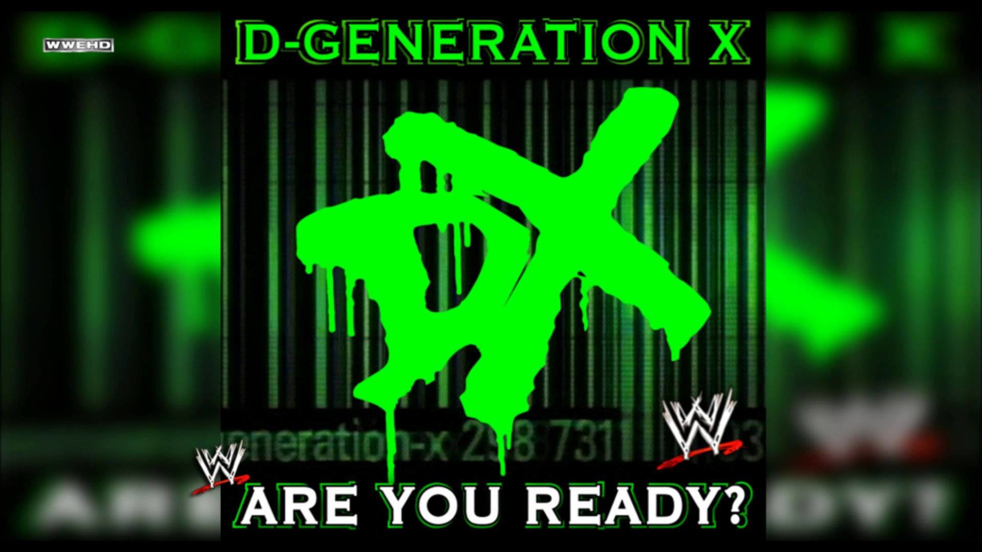 1920x1080 WWE: "Are You Ready?" (D-Generation X) Theme Song + AE (Arena Effect) -  YouTube
