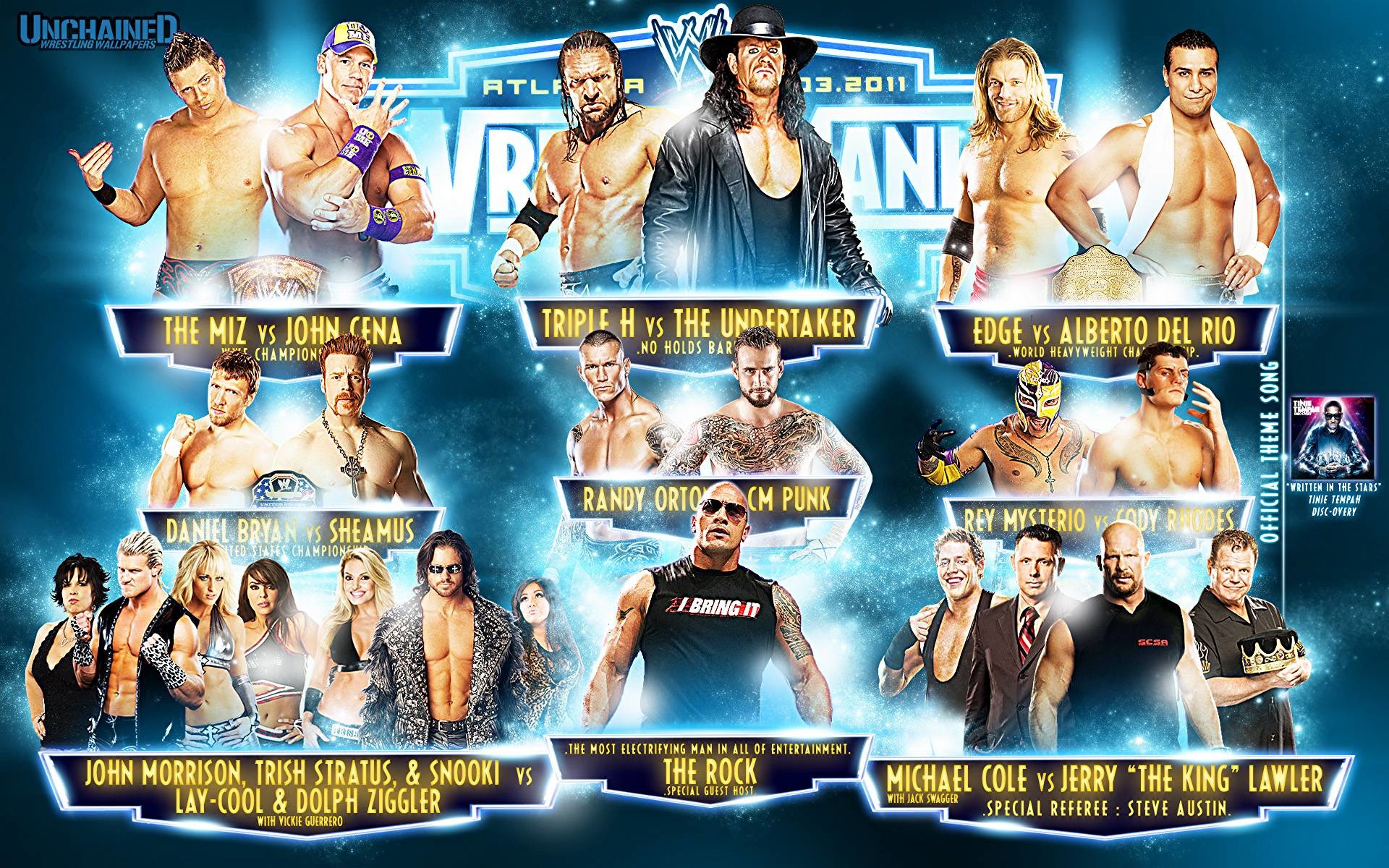 1920x1200 Road To WrestleMania 27 ~ Unchained-WWE.com ~ WWE Wallpapers, The .