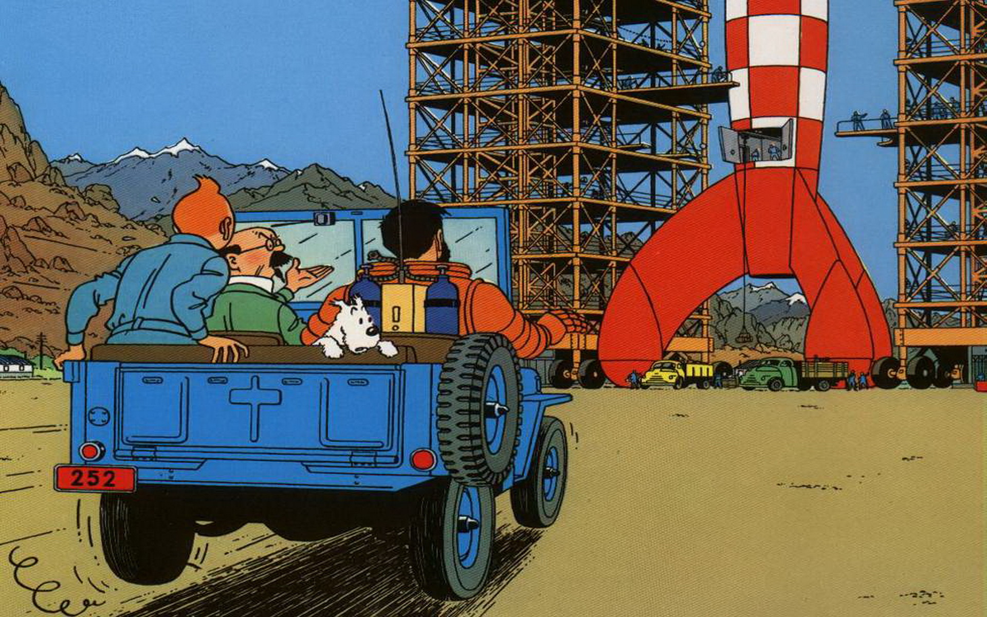 1920x1200 Comics - The Adventures Of Tintin Wallpaper