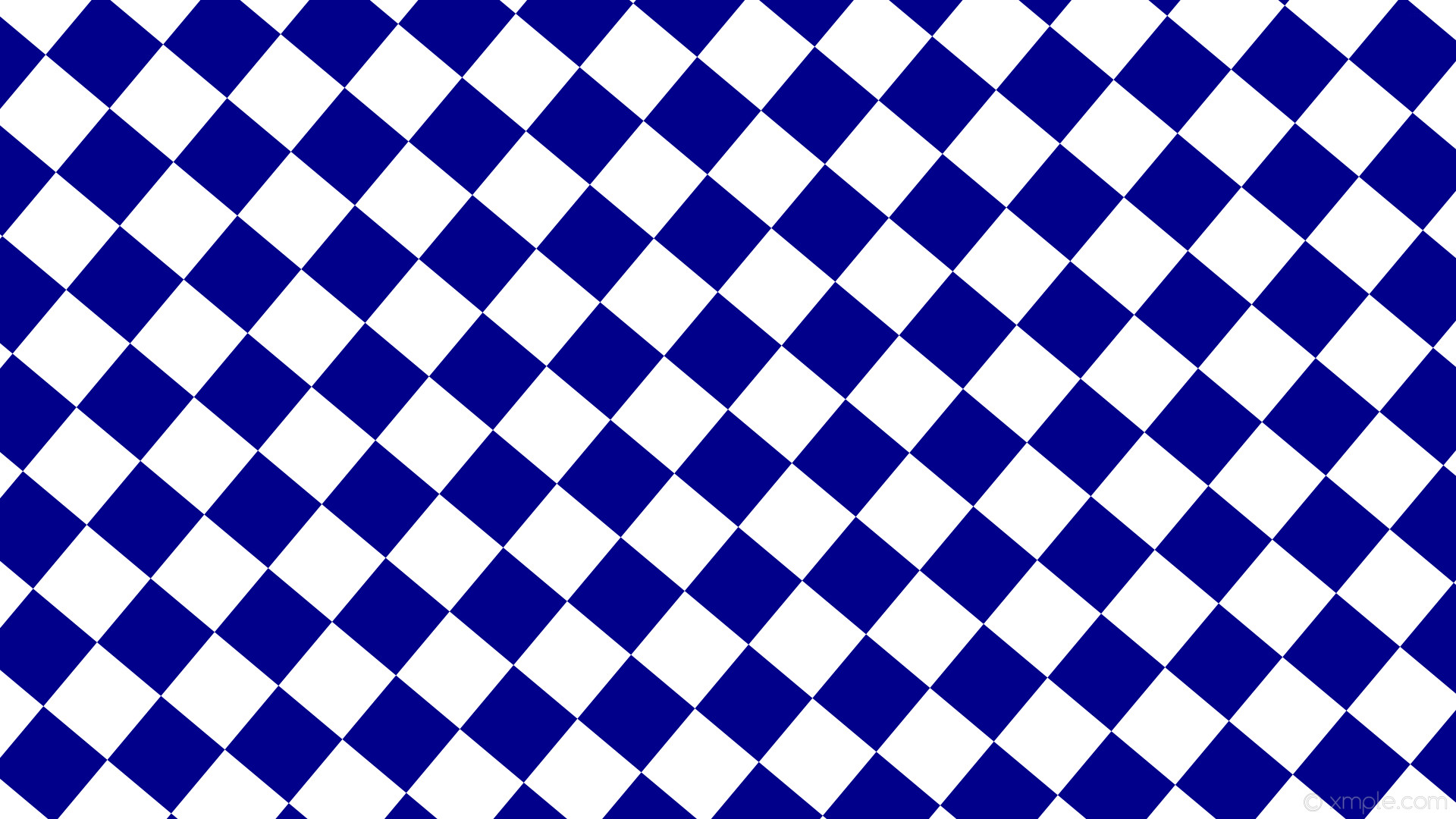 1920x1080 wallpaper checkered blue white squares dark blue #ffffff #00008b diagonal  50Â° 110px