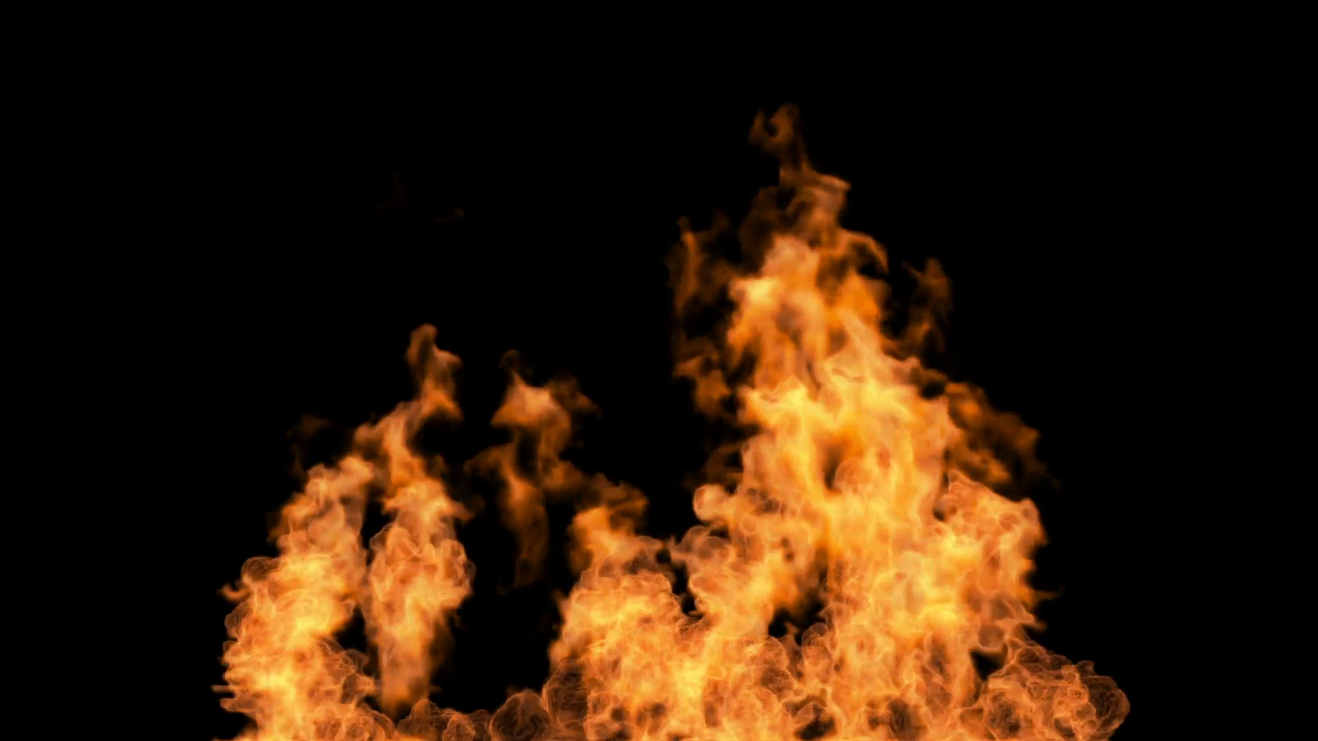 1920x1080 igniting fire flame background, rising up isolated on black background  Motion Background - VideoBlocks