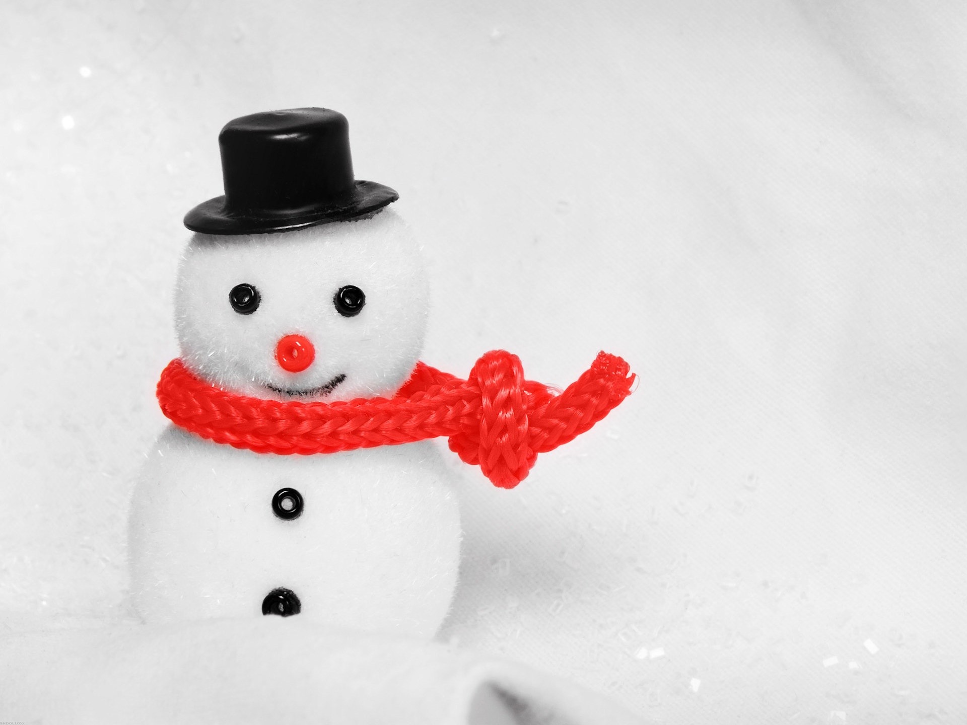 1920x1440 Happy Snowman