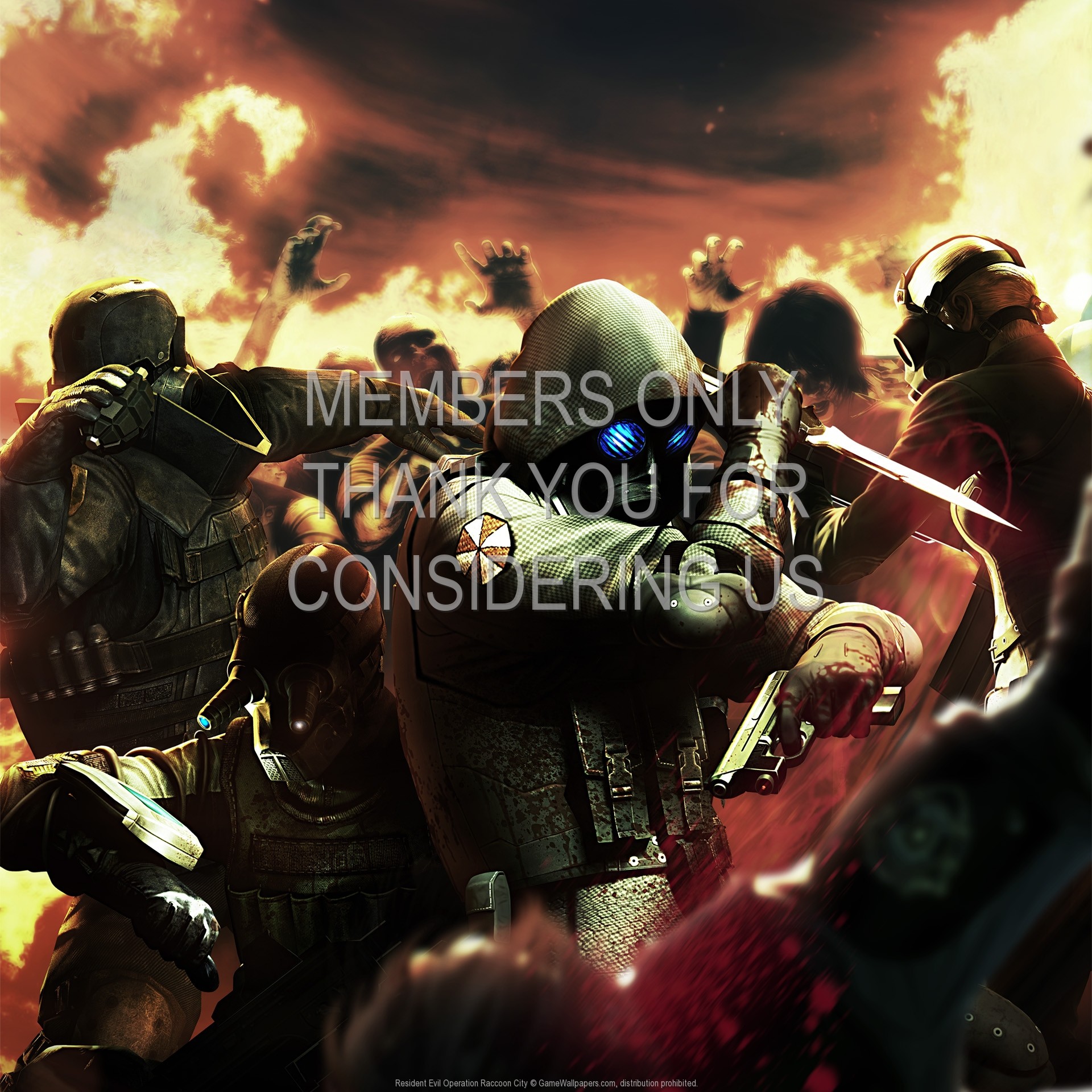 1920x1920 Resident Evil: Operation Raccoon City 1920x1080 Mobile wallpaper or  background 01