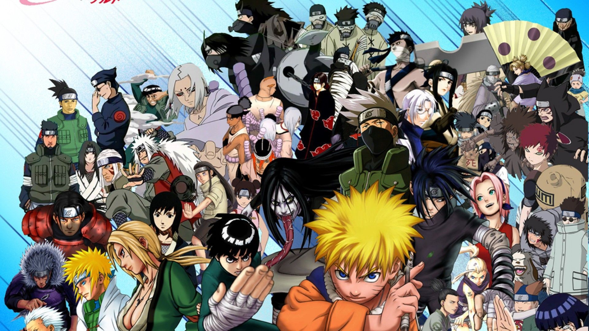 1920x1080 All Characters Naruto Hd Wallpaper Wallpaper
