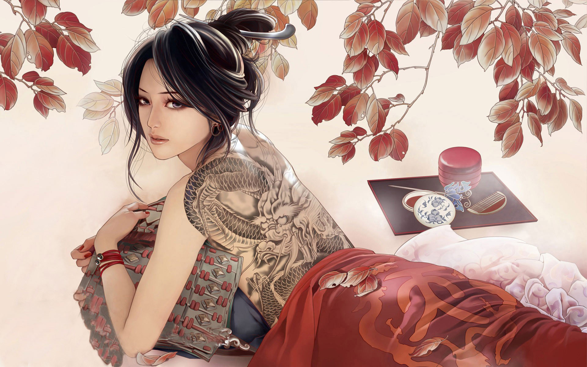 1920x1200 Modern geisha wallpaper - 1034089