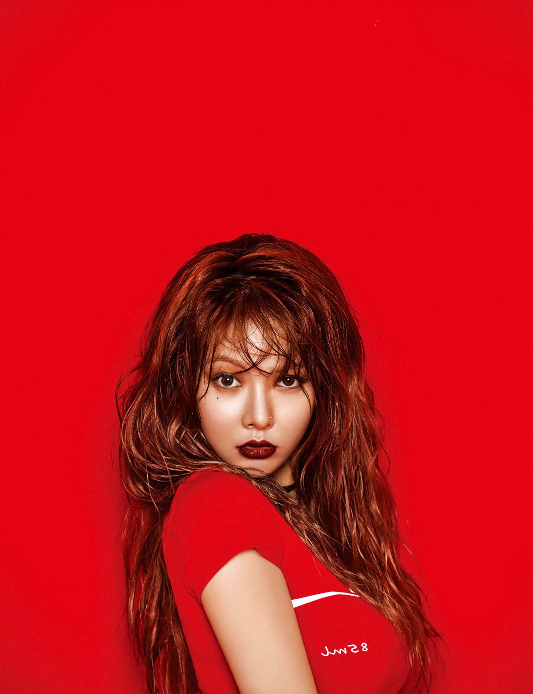 1727x2250 Tags: K-Pop, 4Minute, Hyuna, Short Sleeves, Closed Mouth,