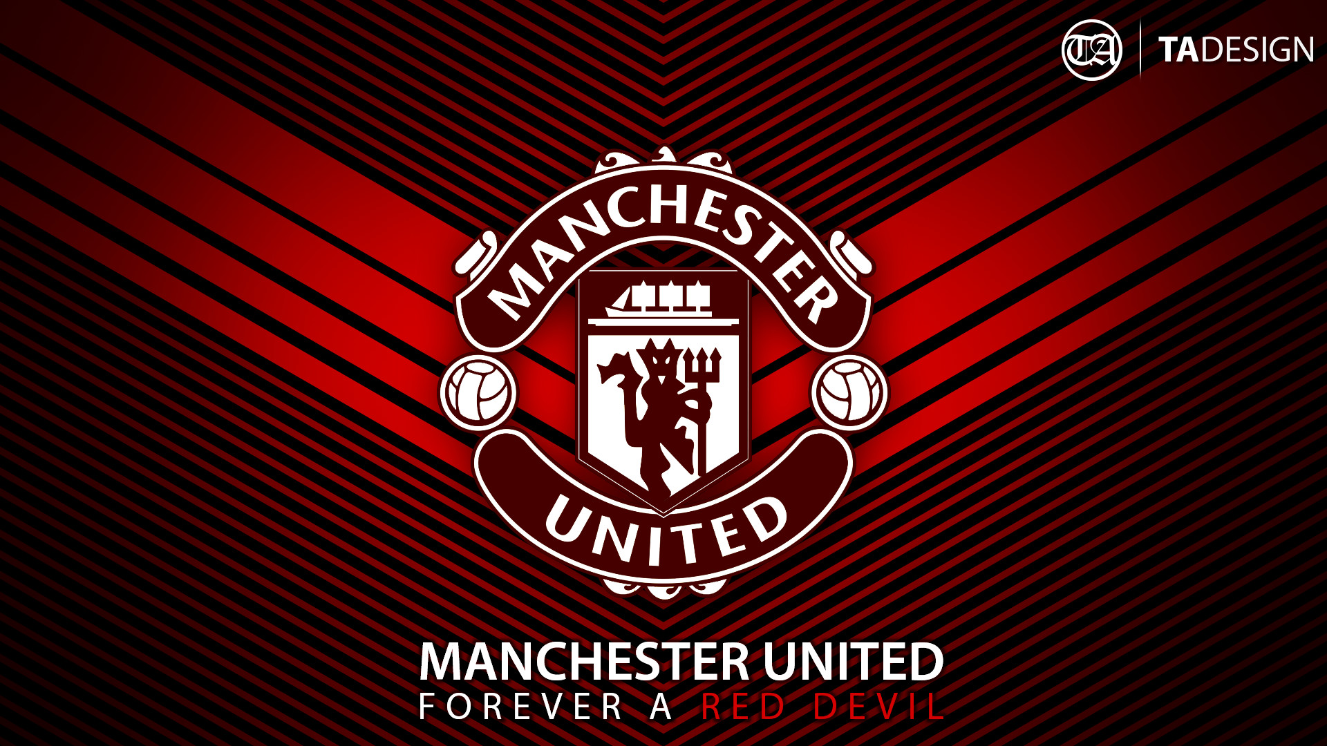 1920x1080 ... Man Utd Wallpaper: Forever a Red Devil by Tauseen