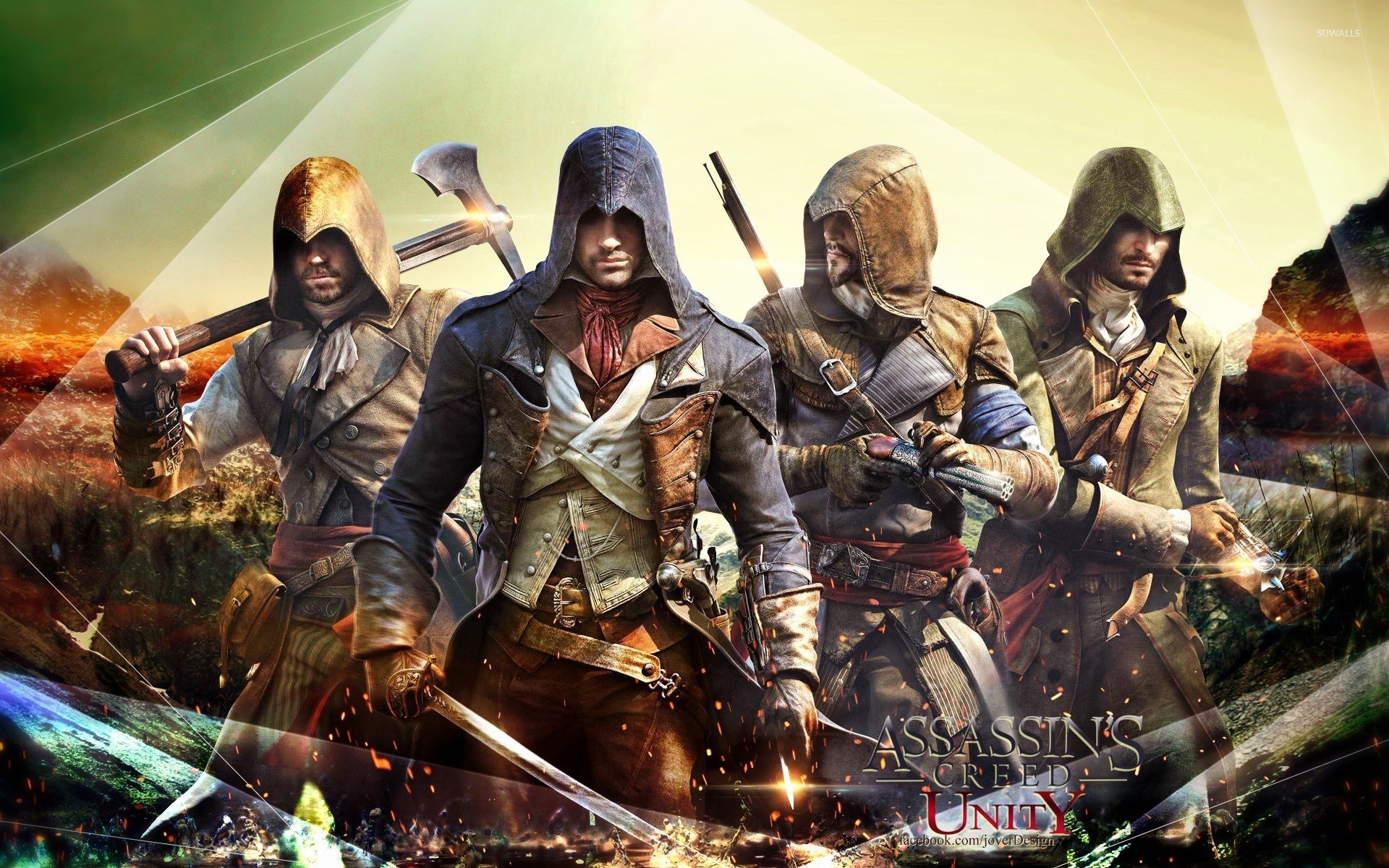 1920x1200 Assassin's Creed Unity wallpaper