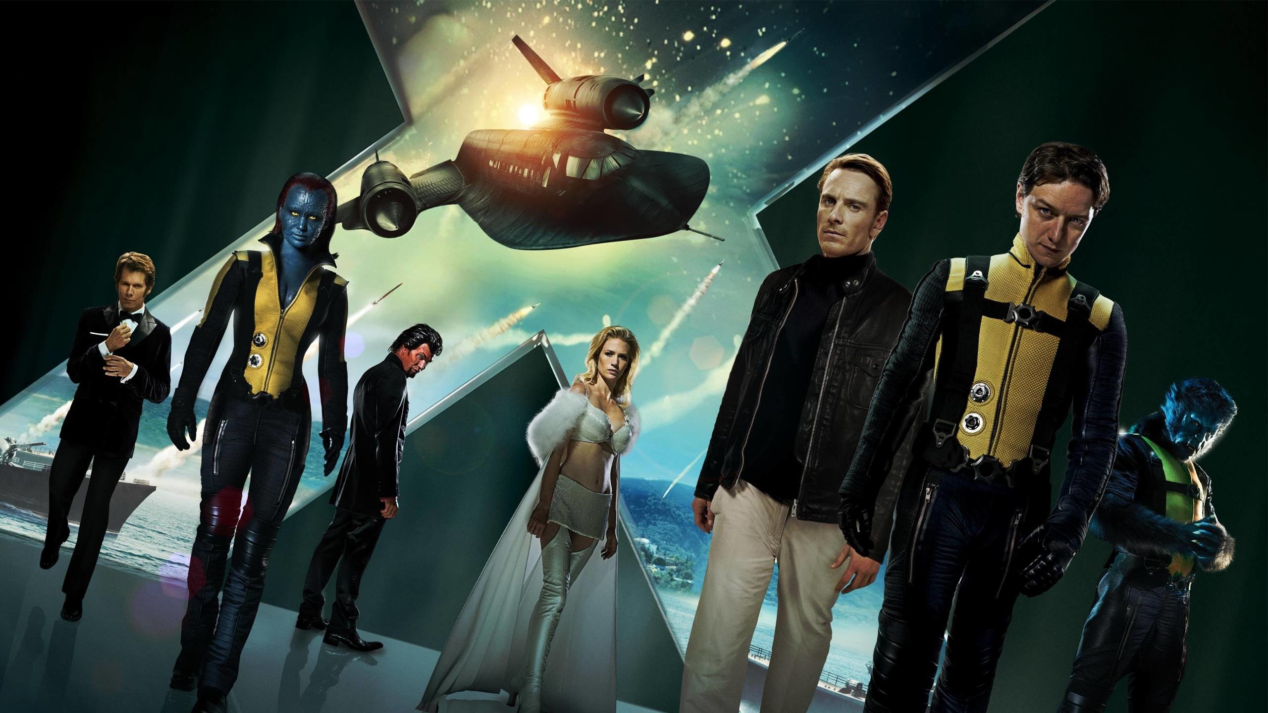 2560x1440 X Men, Movies, Mystique, Beast (character), Magneto, Charles Xavier,  Michael Fassbender, James McAvoy, Emma Frost, X Men: First Class Wallpapers  HD ...