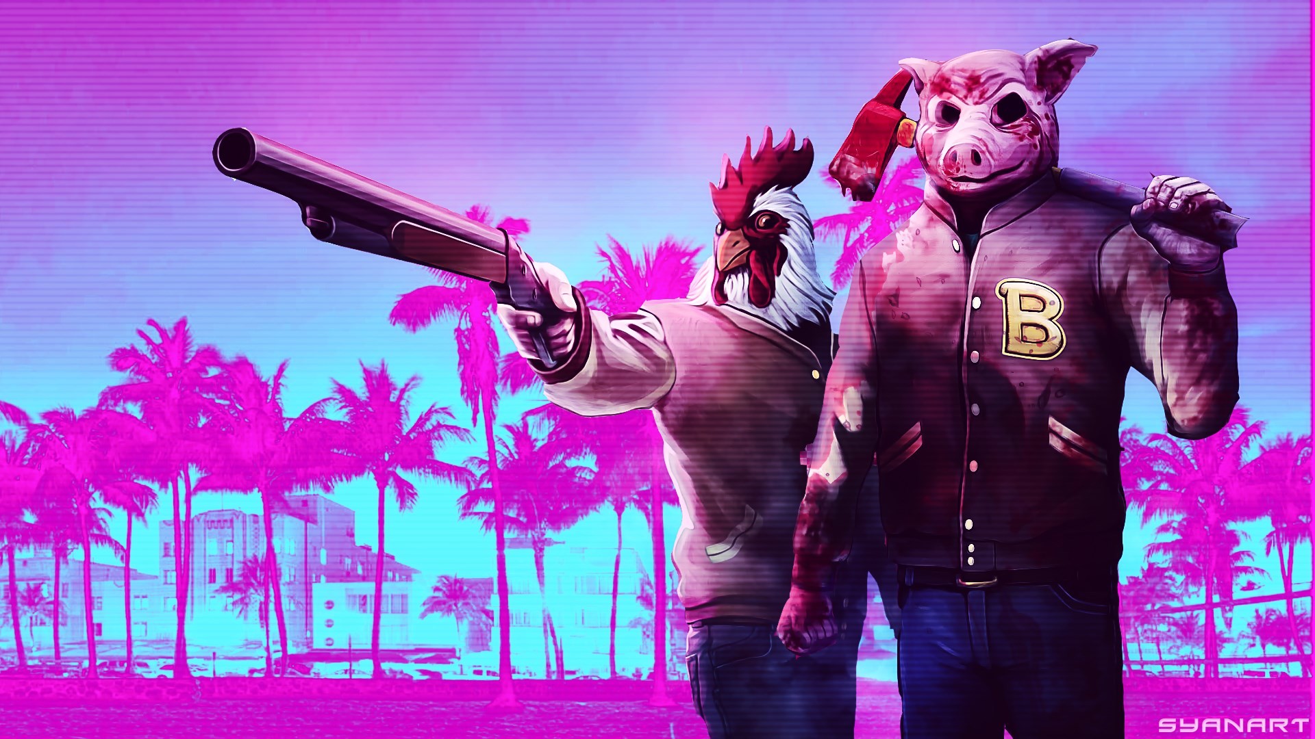 1920x1080 #1968701, Backgrounds In High Quality - hotline miami pic
