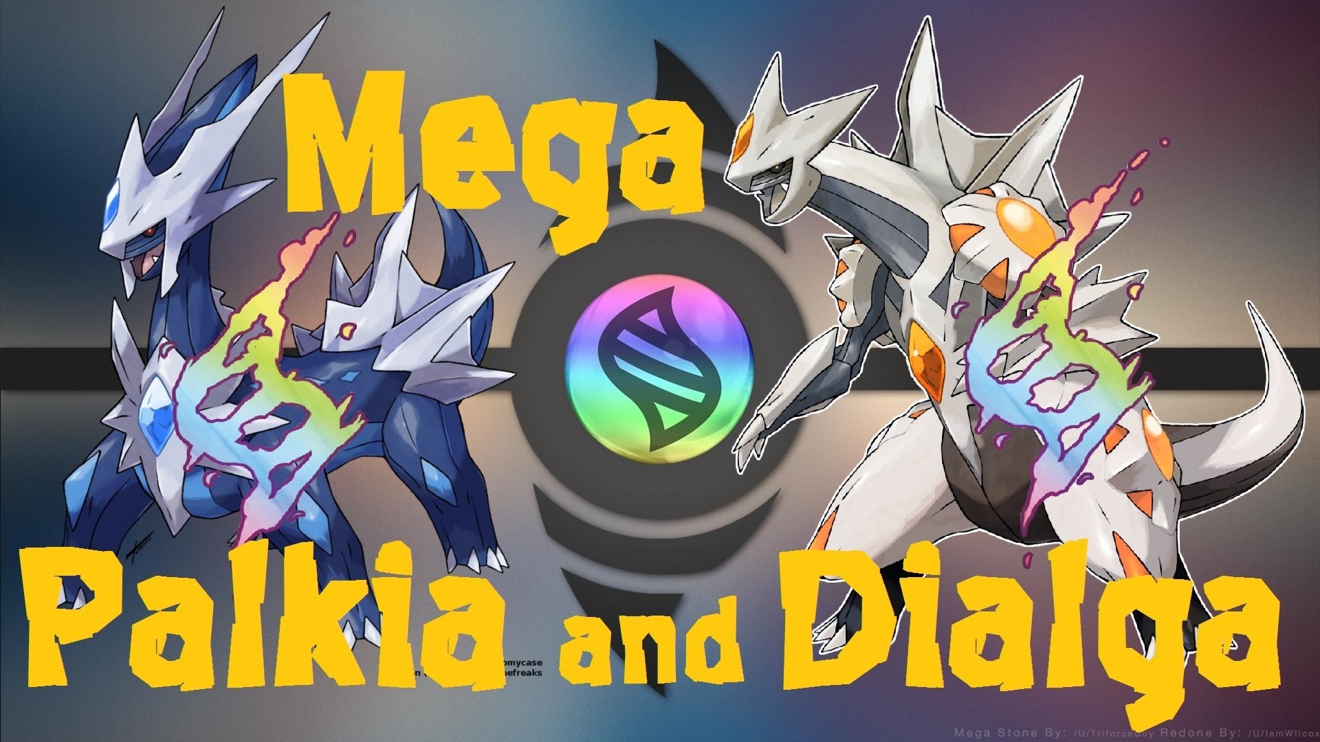 1920x1080 Mega Palkia and Dialga | Pokemon Omega Ruby and Alpha Sapphire [Fan Made] -  YouTube