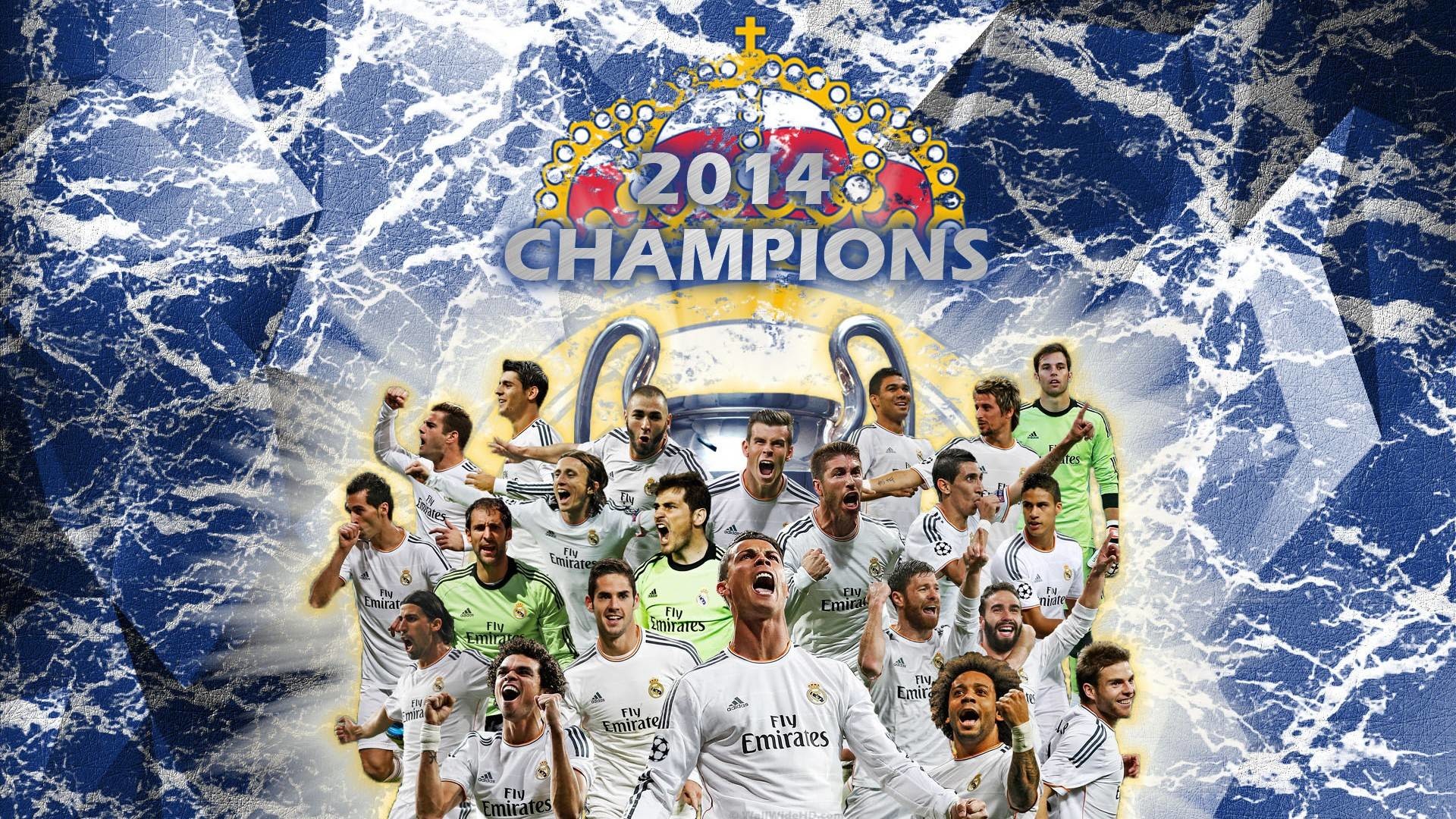 1920x1080 2014 UEFA Champions League Final Winners Real Madrid CF Wallpaper .