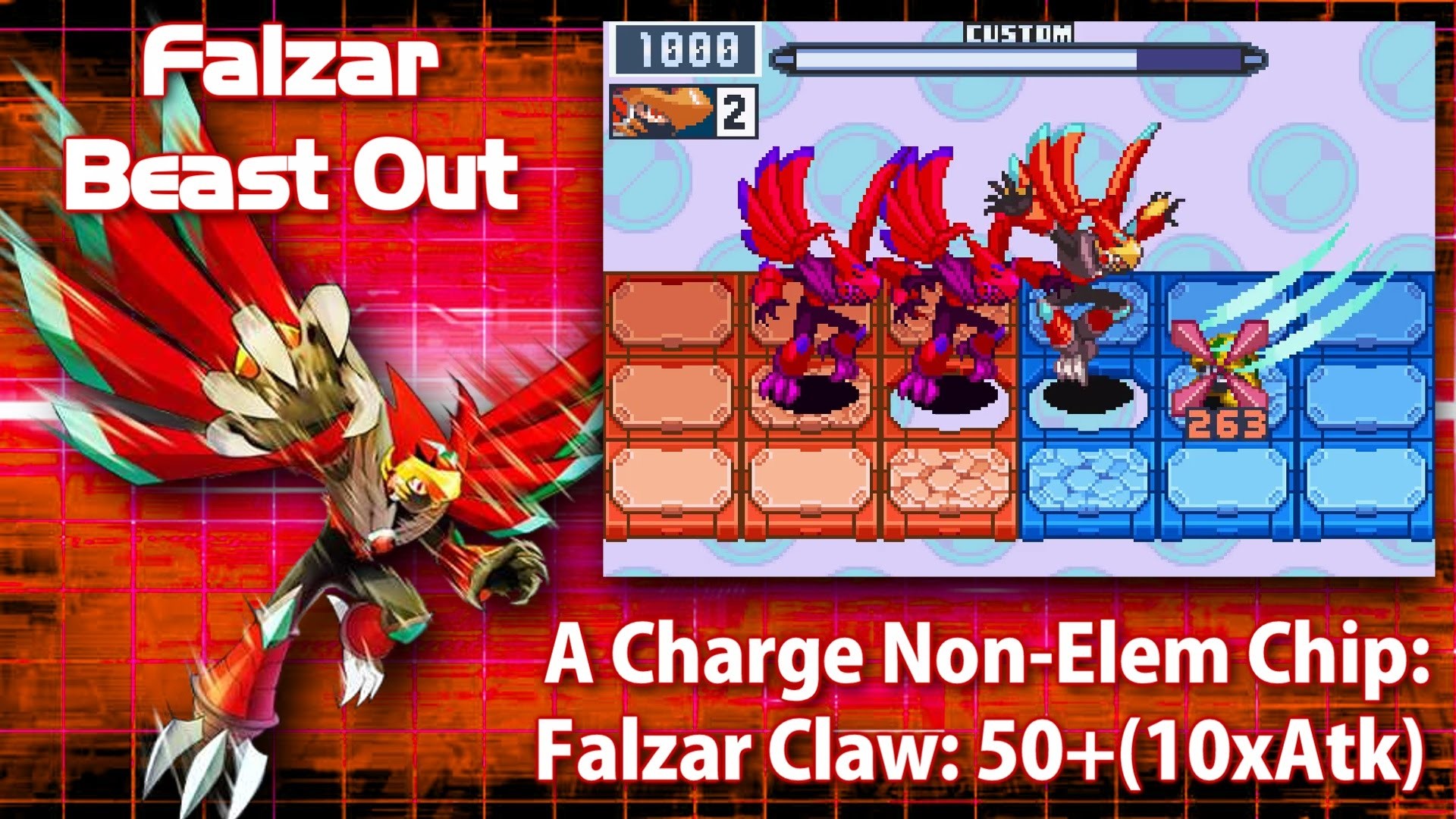 1920x1080 Mega Man Battle Network 6: Falzar Crosses & Beasts in 3 Minutes - YouTube