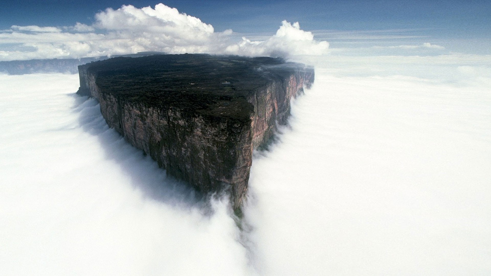 1920x1080 landscape, Mount Roraima, Mist, Venezuela Wallpapers HD / Desktop and  Mobile Backgrounds
