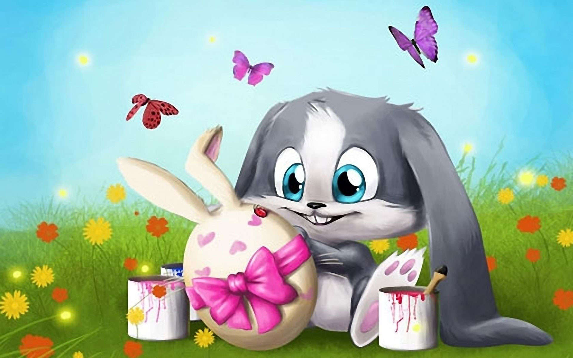 1920x1200 Here you will find Easter Day Bunny images, Easter Day Bunny, history of  Easter Day, Happy Easter Easter Bunny Wallpapers 2017