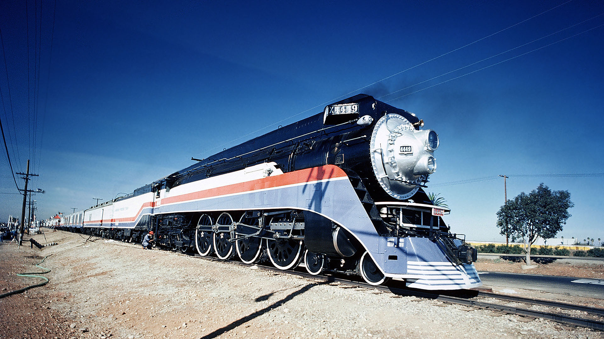 1920x1080 American train picture
