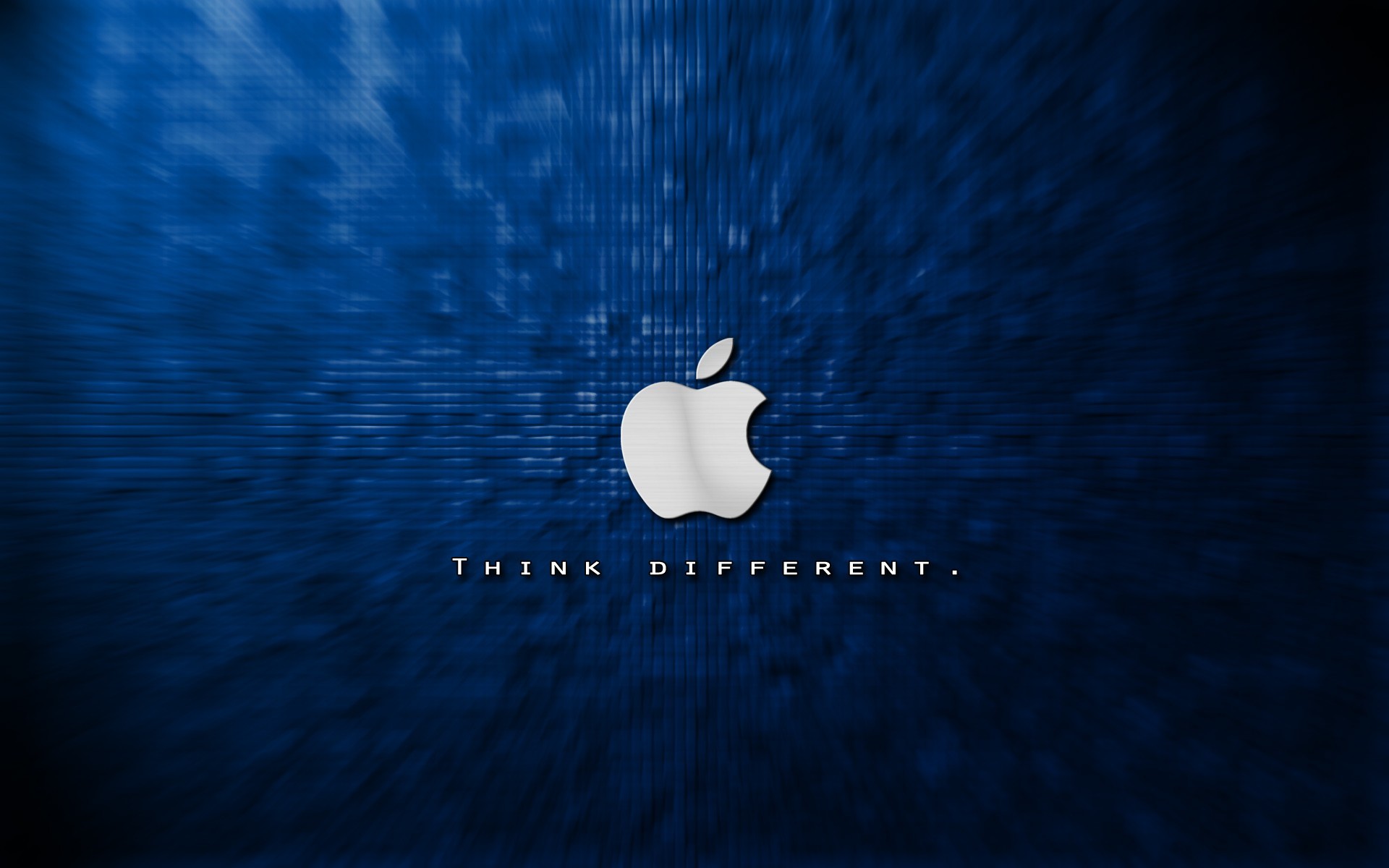 1920x1200 Apple Logo Wallpapers Blue HD Wallpaper