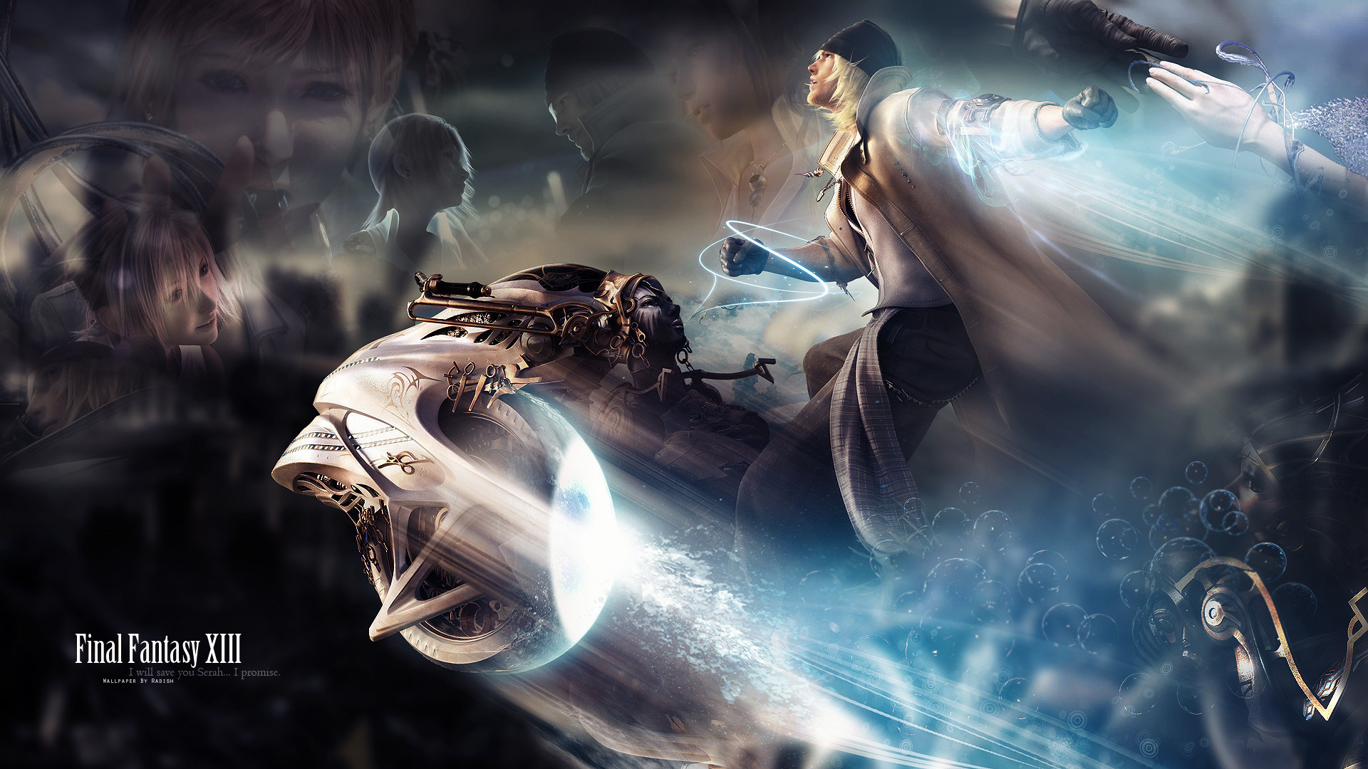1920x1080 Fonds d'Ã©cran Jeux VidÃ©o Final Fantasy XIII ~Snow x Serah HD