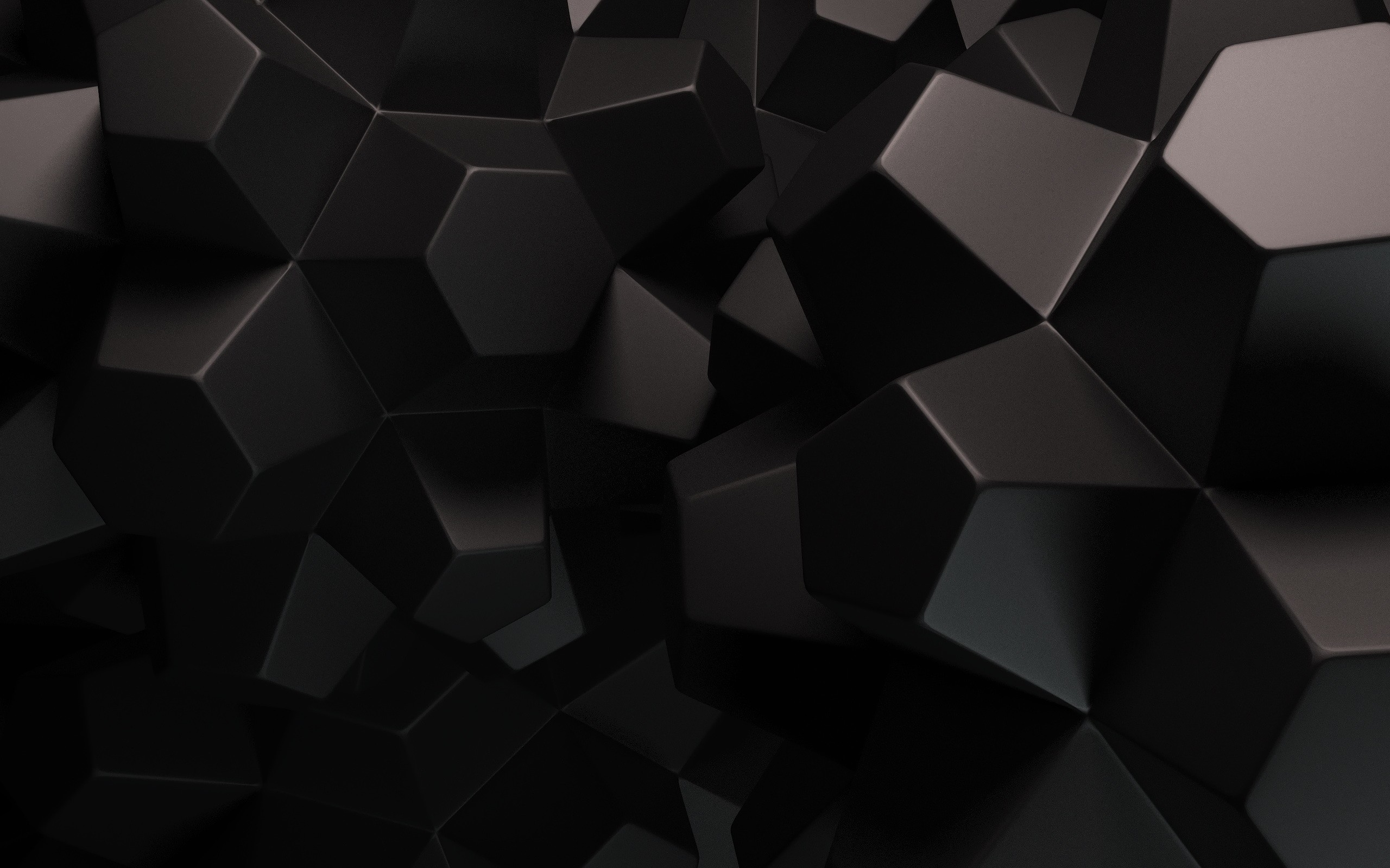 2560x1600 Bild: Abstract Black Shapes wallpapers and stock photos. Â«