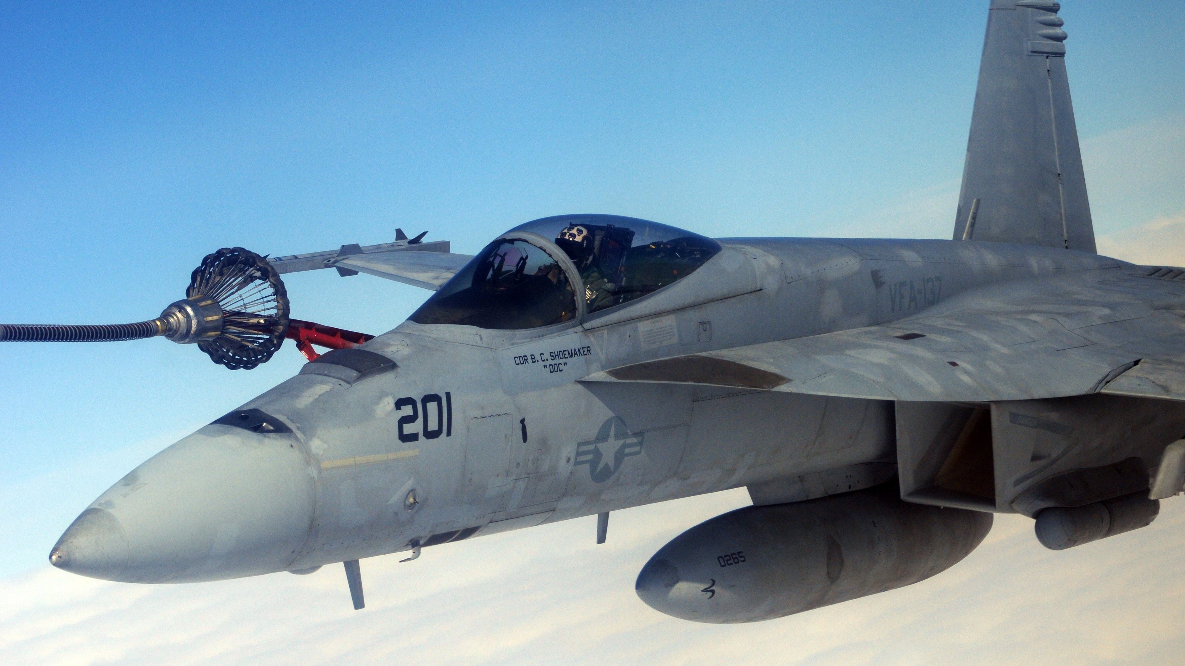 3840x2160 Wallpaper: F-18 Fighter Aircraft