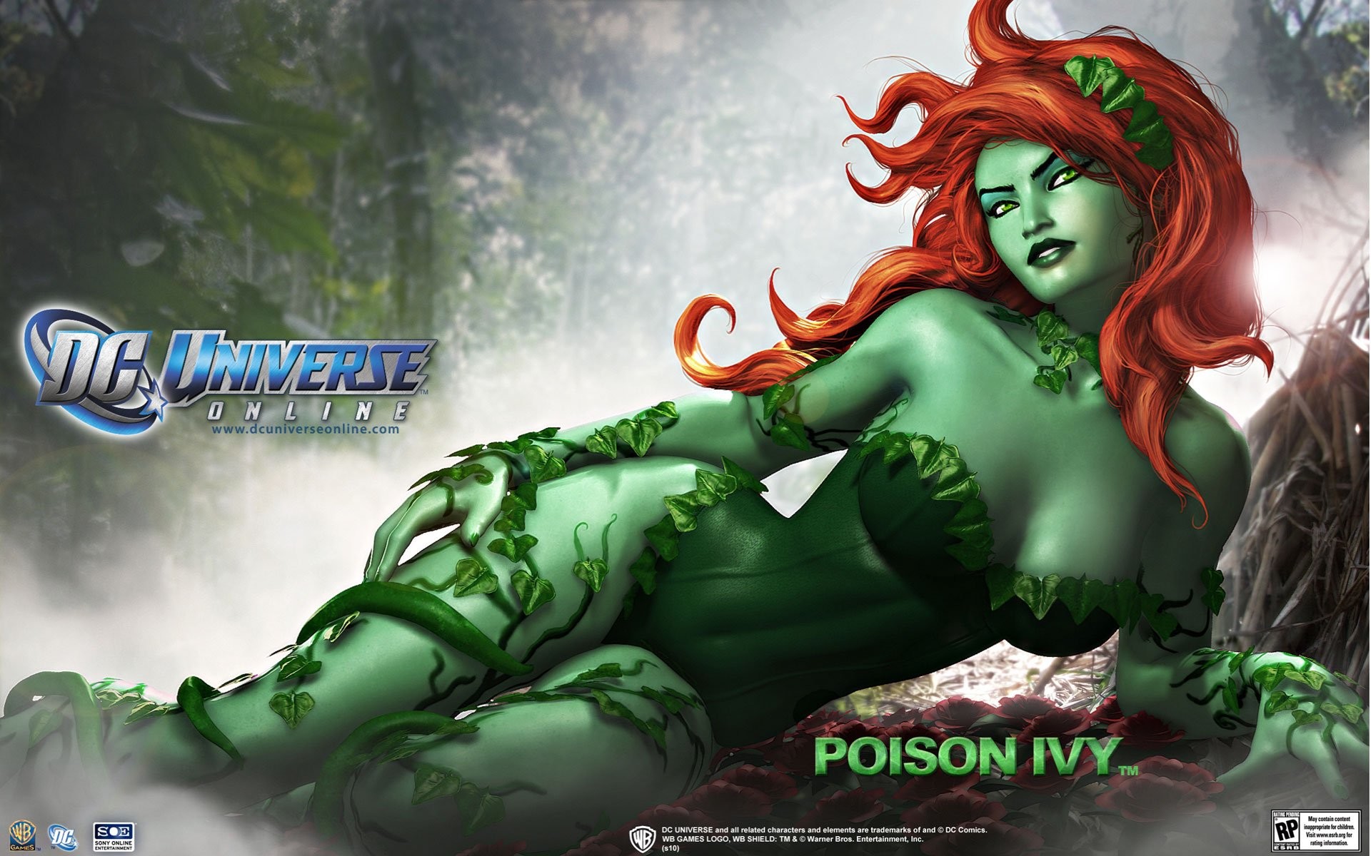 1920x1200 Poison Ivy Dc