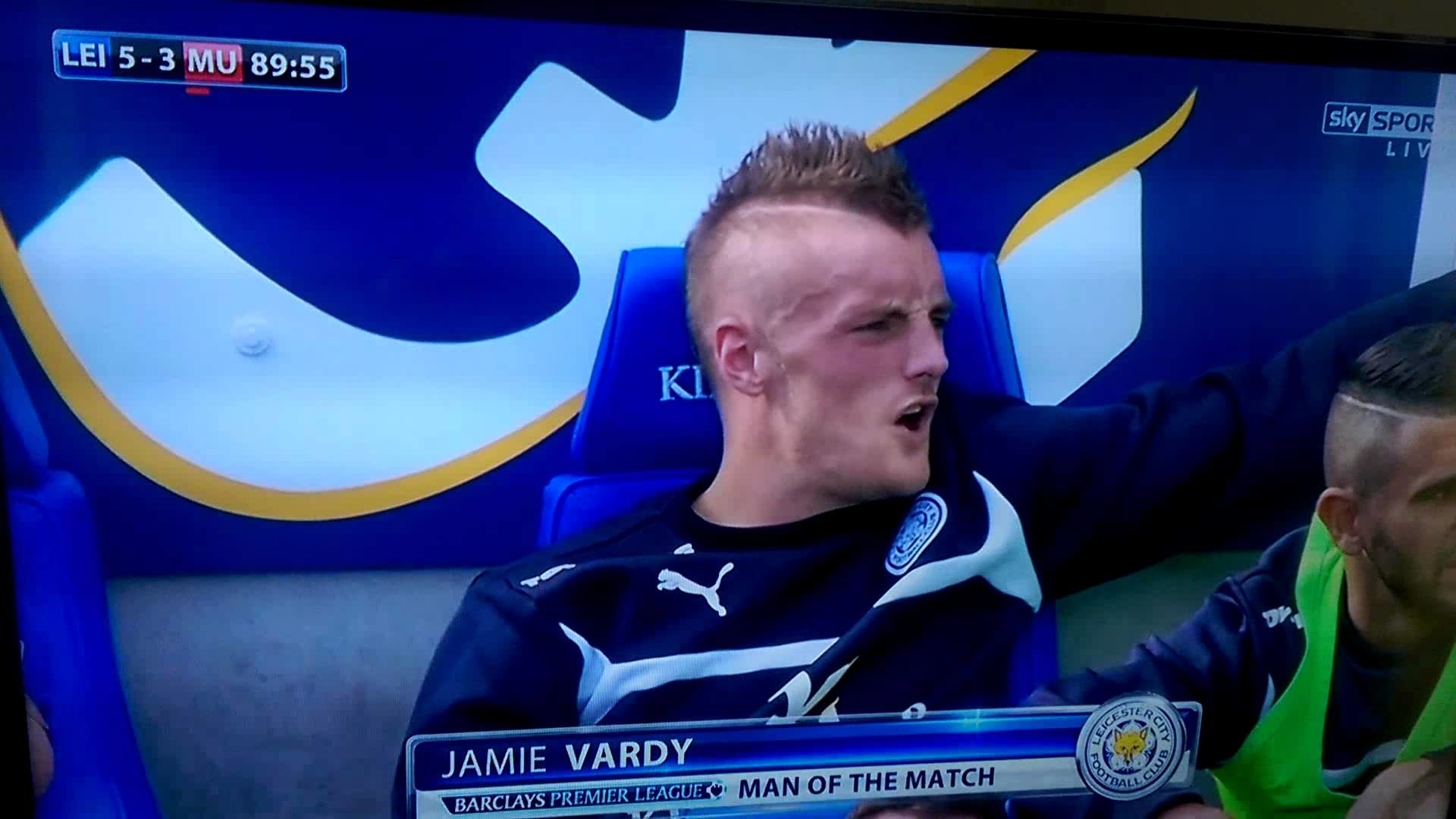 1920x1080 Jamie Vardy not happy about being man of the match