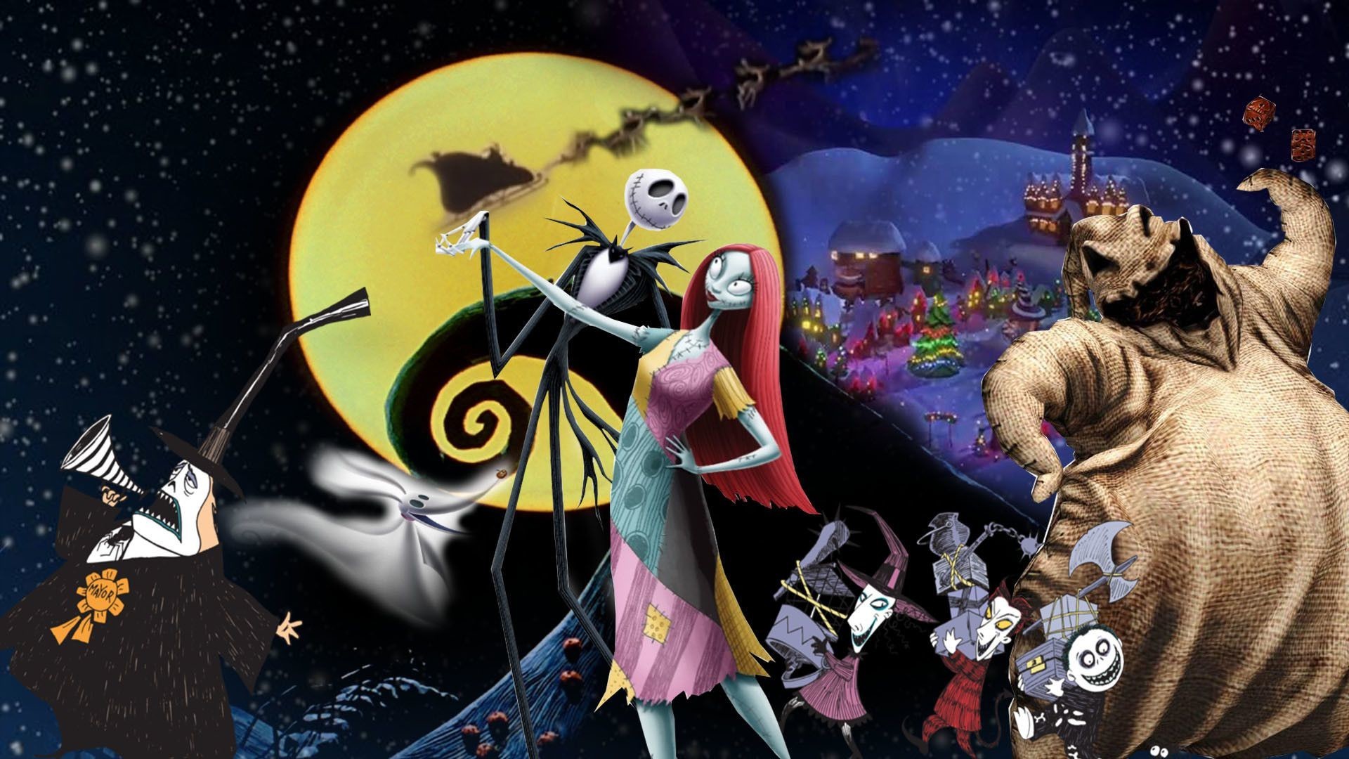 1920x1080  Nightmare Before Christmas Wallpapers HD - Wallpaper Cave