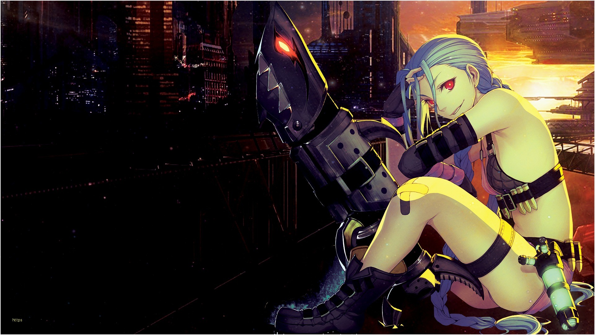 1920x1080 ... Jinx Wallpaper Awesome Top 20 Jinx Adc Wallpapers My Free Wallpapers  Hub ...