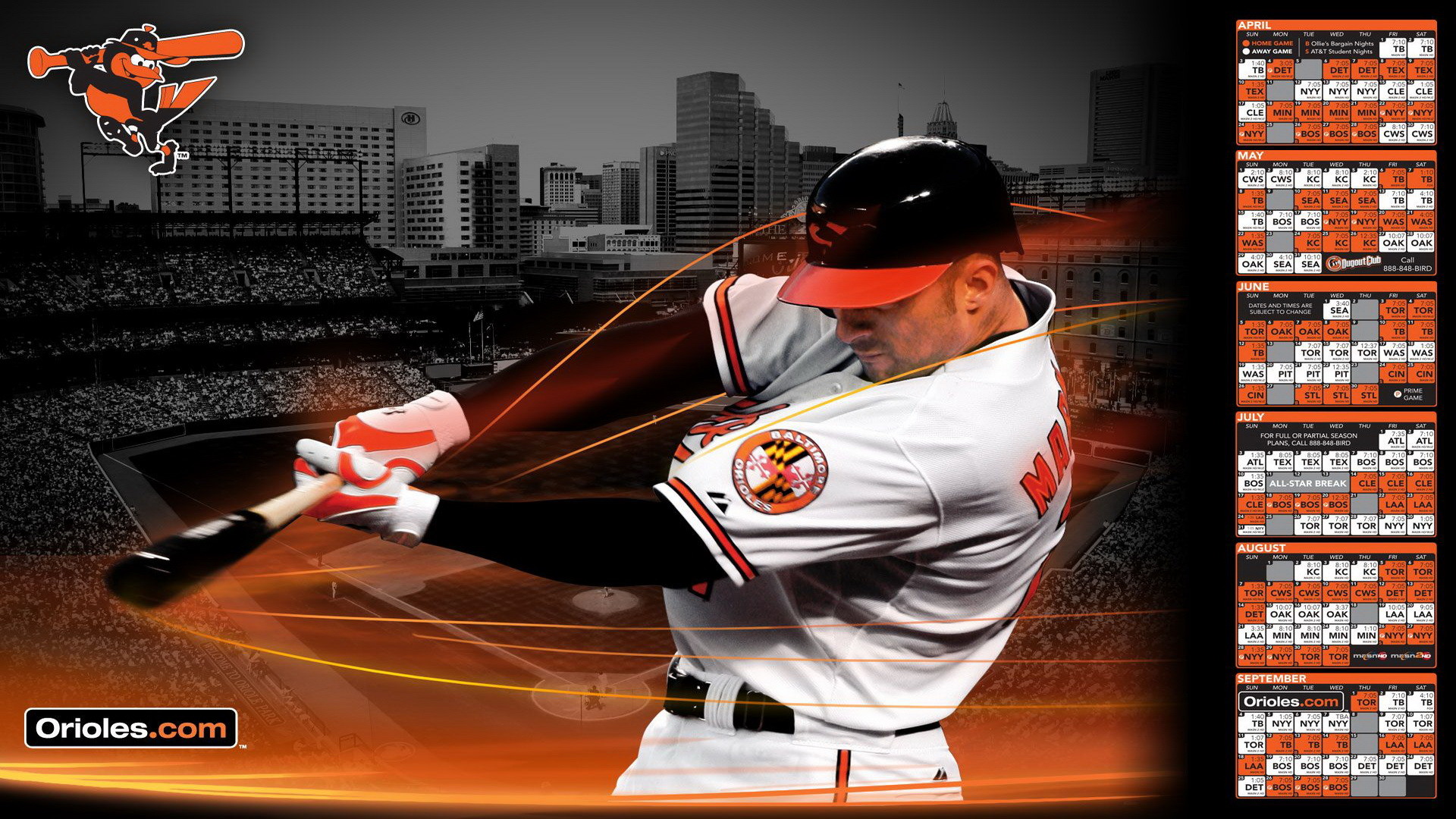 1920x1080 HD Baltimore Orioles Baseball Player 1080p Wallpaper Full Size .