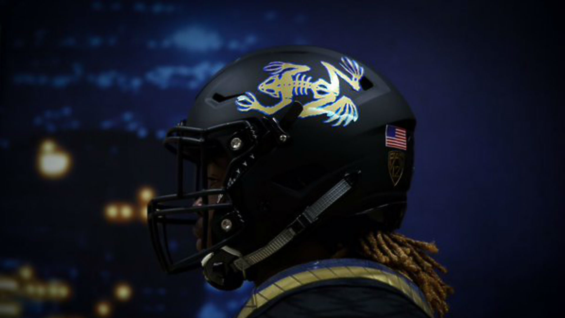 1920x1080 UCLA unveils 'frogman' helmets for Saturday's game | NCAA Football |  Sporting News