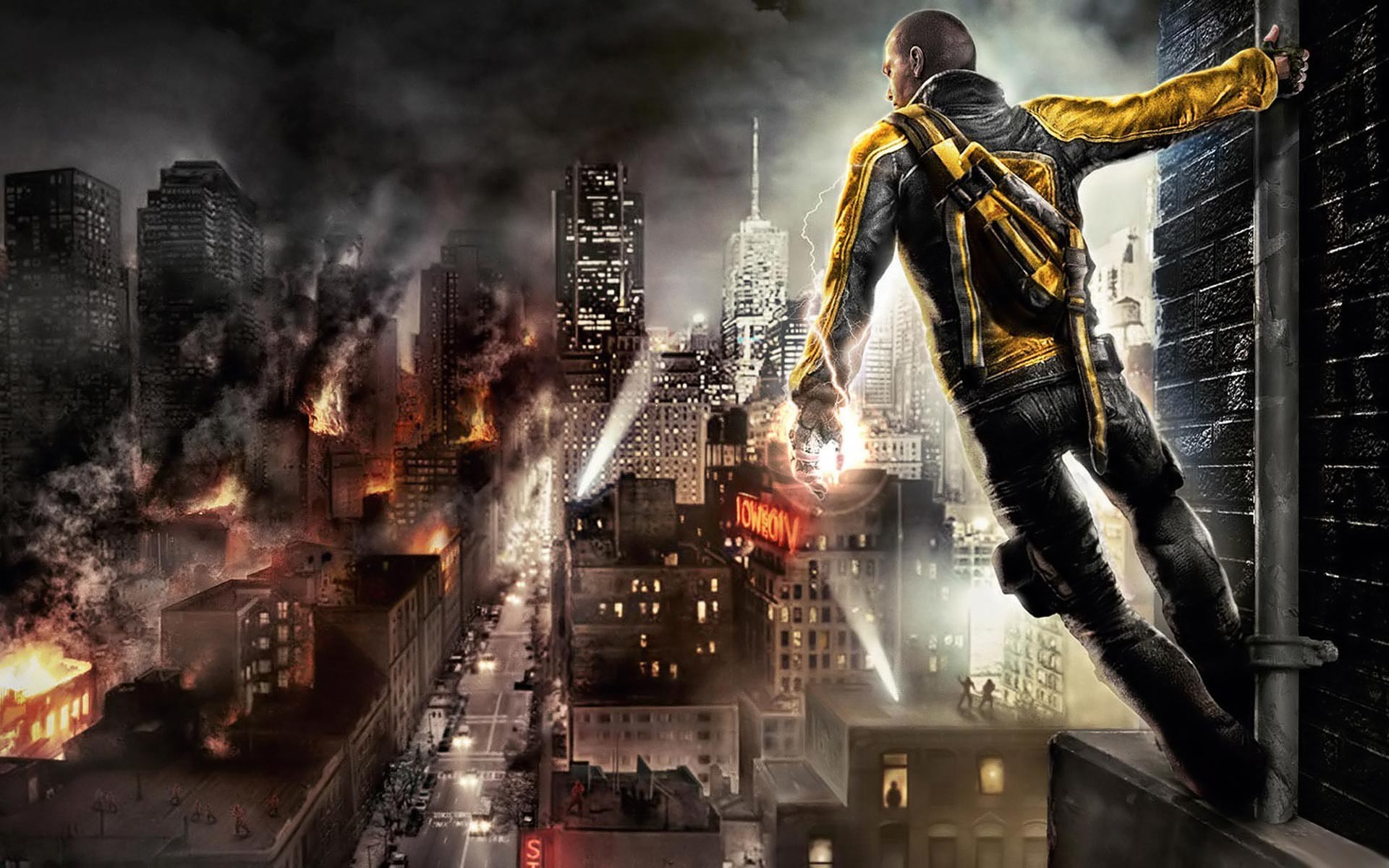 1920x1200 To transfer or Set this Free Infamous 2 Game HD Wallpaper because  theDesktop Background Image for