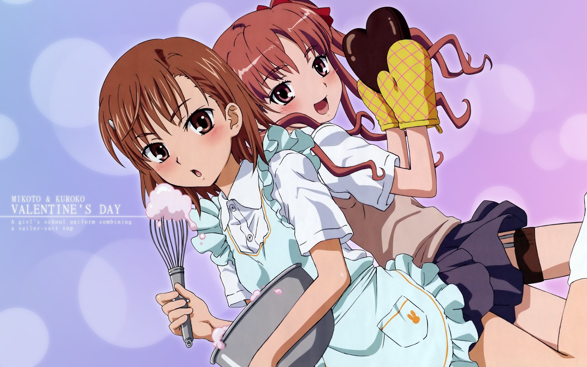 1920x1200 Two girls anime sort of scientific Railgun wallpapers and images -  wallpapers, pictures, photos