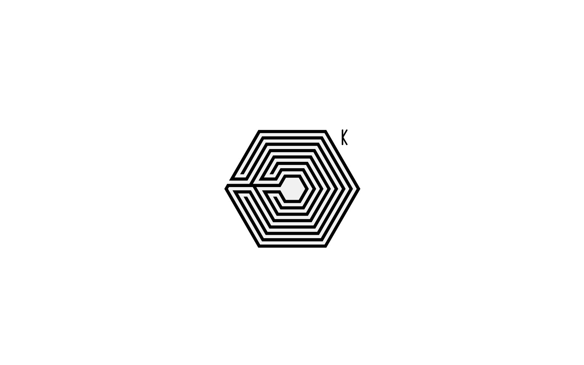 1920x1200 EXO-K Logo 2014 Wallpaper