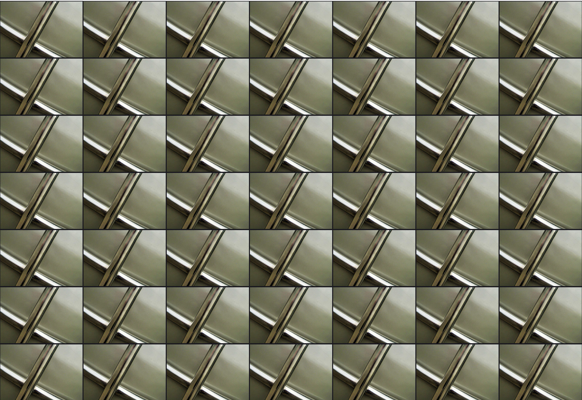 1920x1319 Crossed Chrome Frame Wallpaper