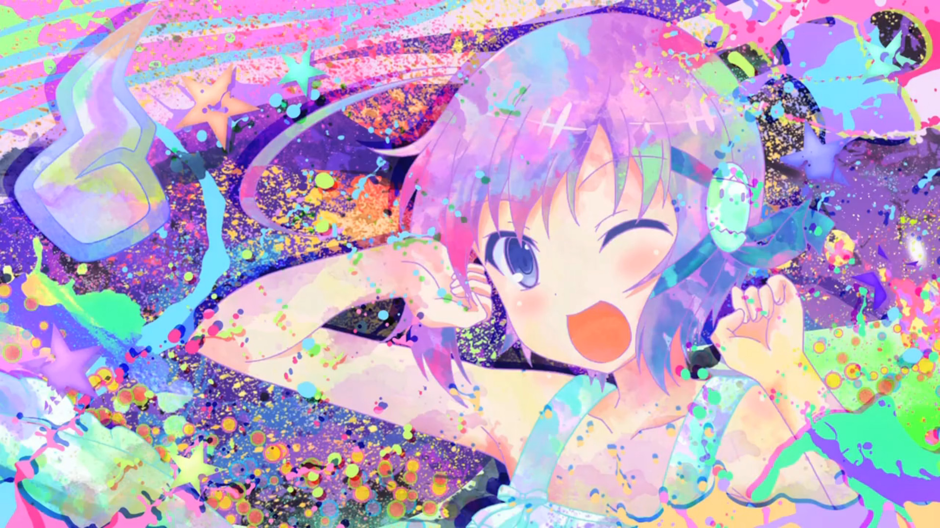 1920x1080 Colorful Anime Wallpaper (50 Wallpapers)