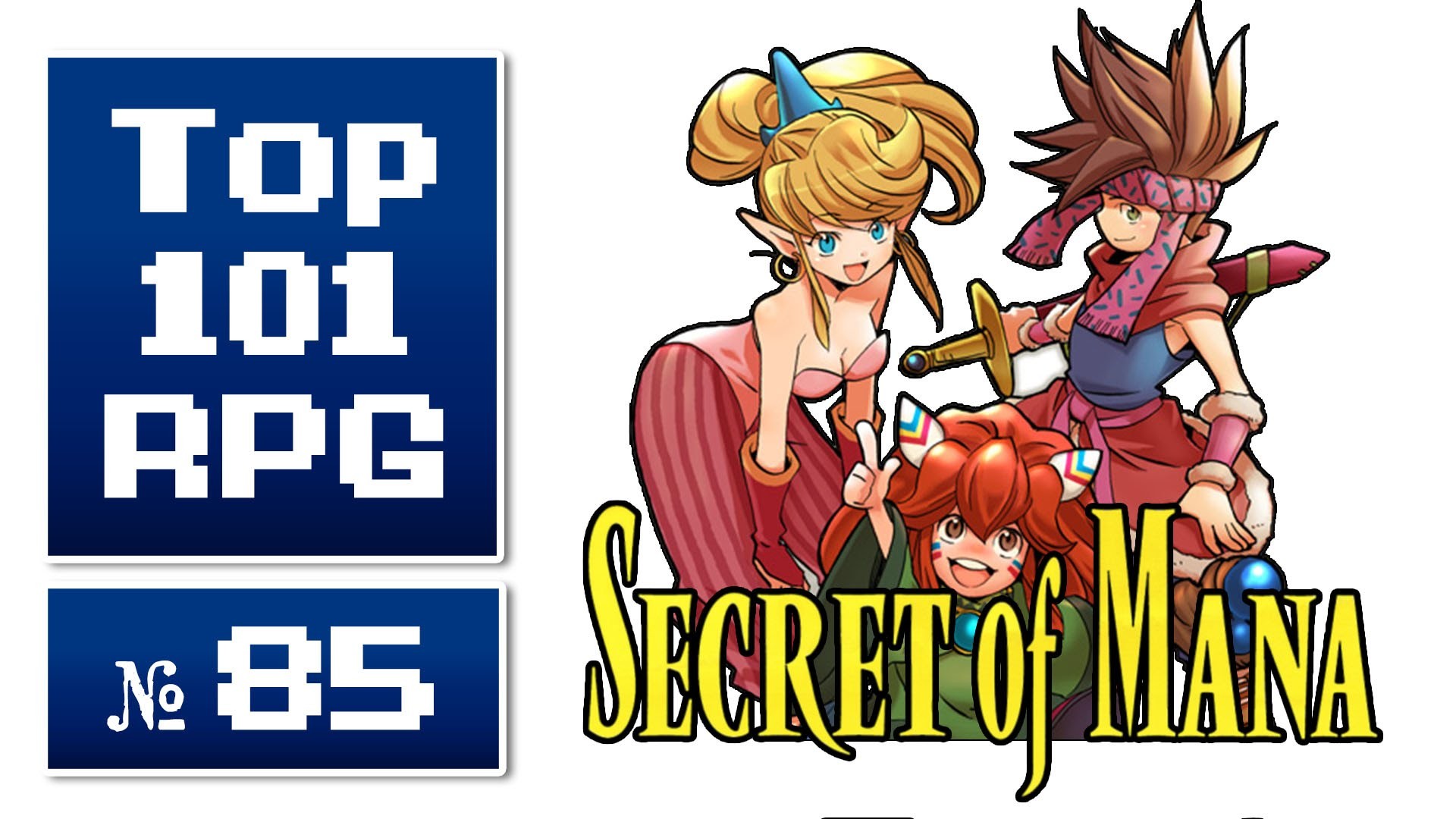 1920x1080 Top 101 beste RPGs aller Zeiten #85 Â» Secret of Mana (1993)