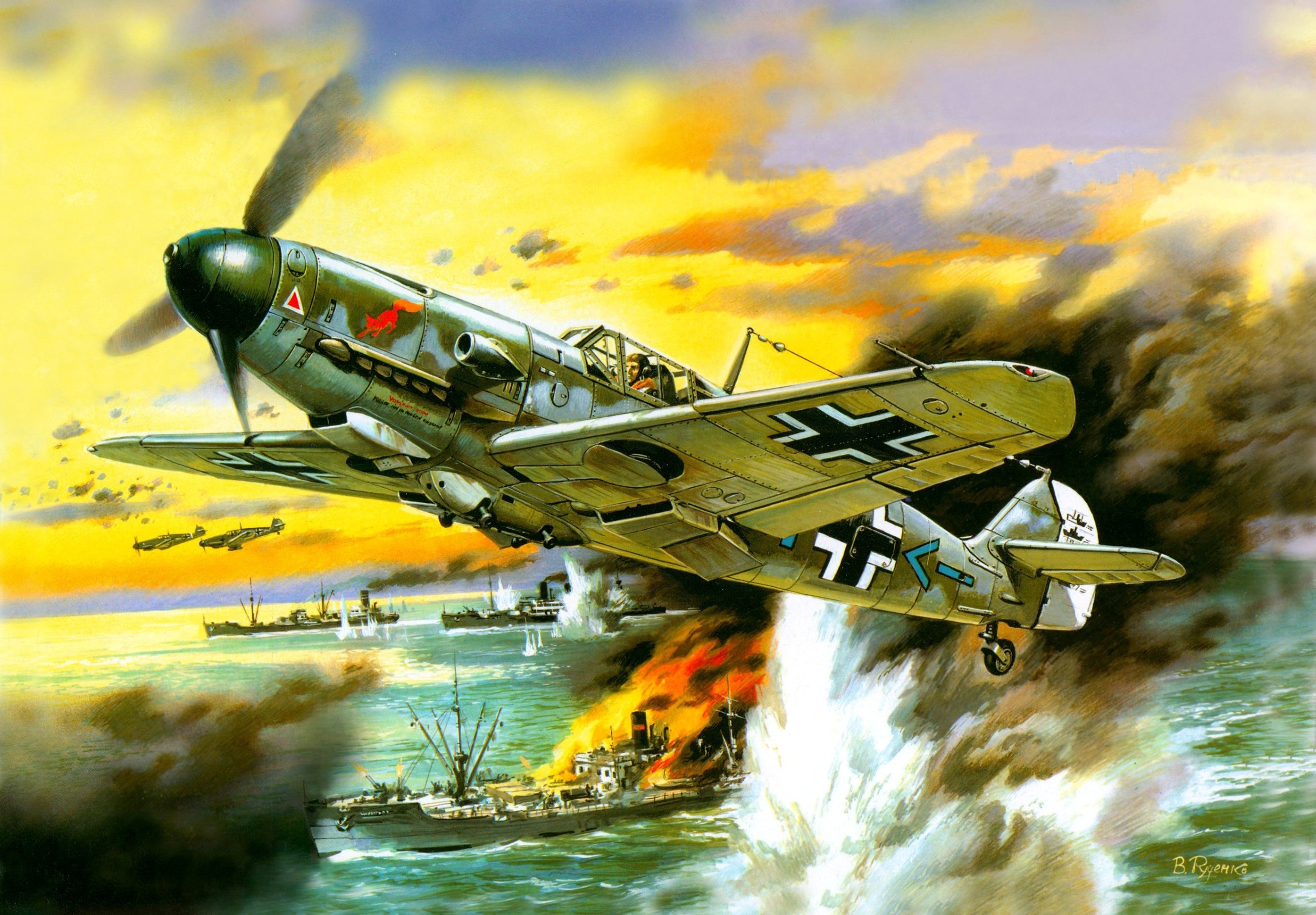 2790x1940 Messerschmitt, Messerschmitt Bf 109, World War II, Germany, Military  Aircraft, Luftwaffe Wallpapers HD / Desktop and Mobile Backgrounds