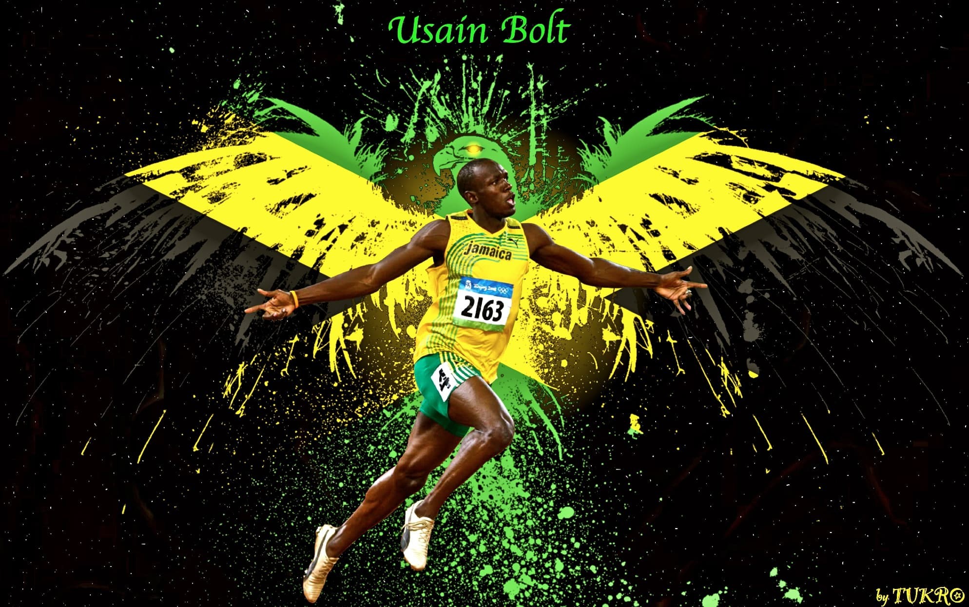1988x1246 Usain Bolt Desktop Wallpaper