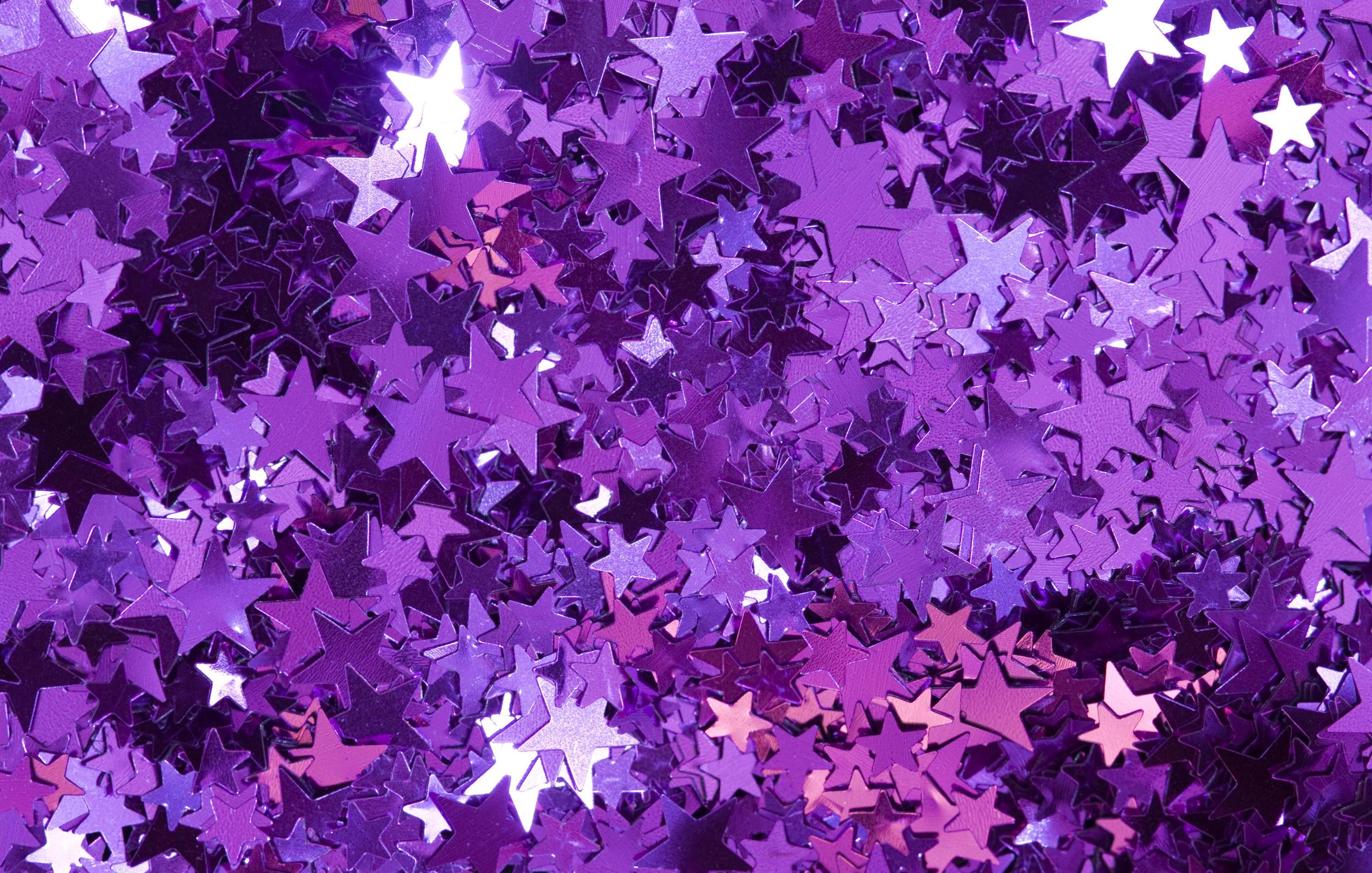 3000x1908 Glittery Purple Stars 310222 Images HD Wallpapers| Wallfoy.