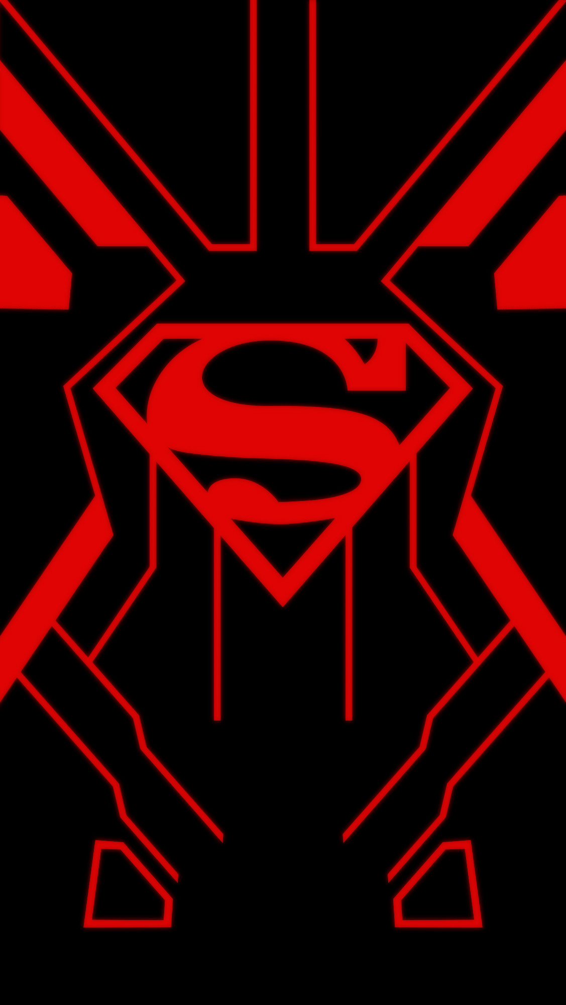 1127x2000 blizzardfoot 12 2 Superboy iPhone 5 Wallpaper by IzLacson