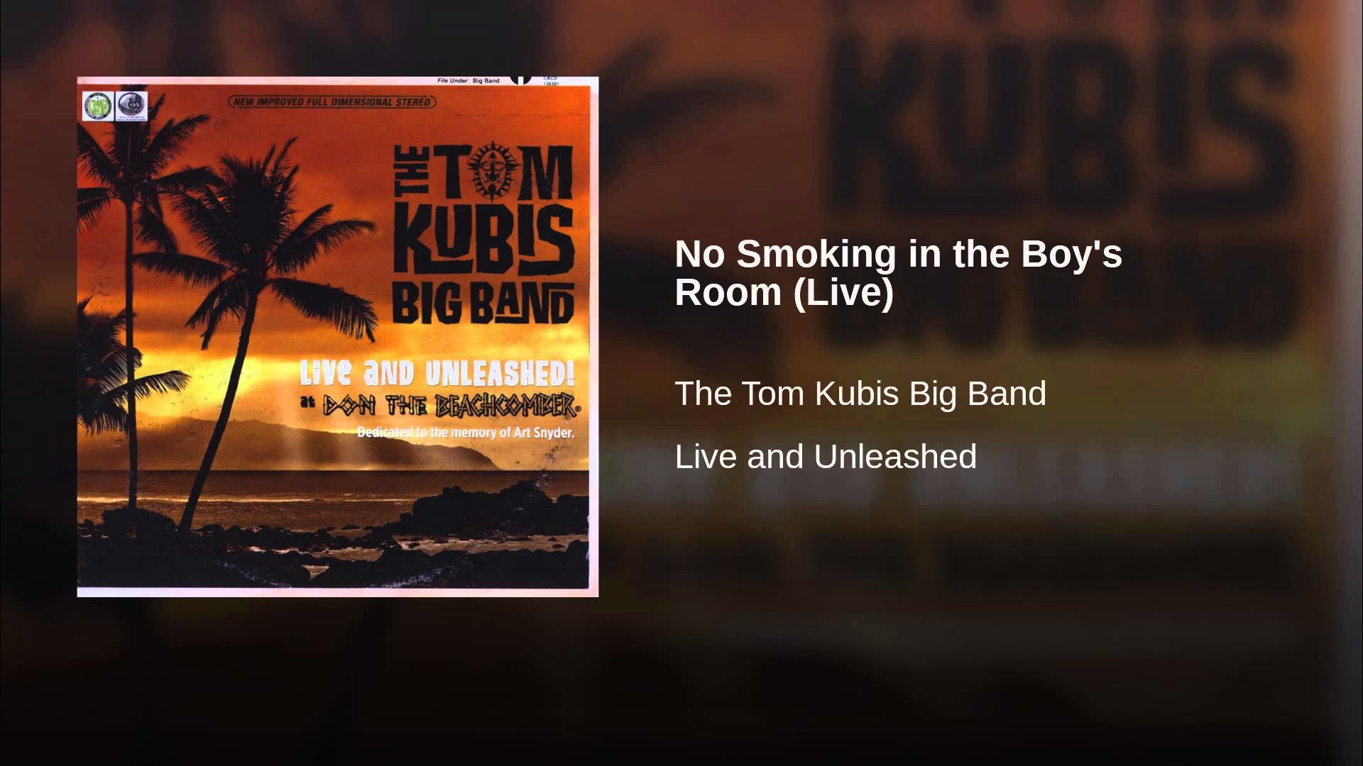1920x1080 No Smoking in the Boy's Room (Live)