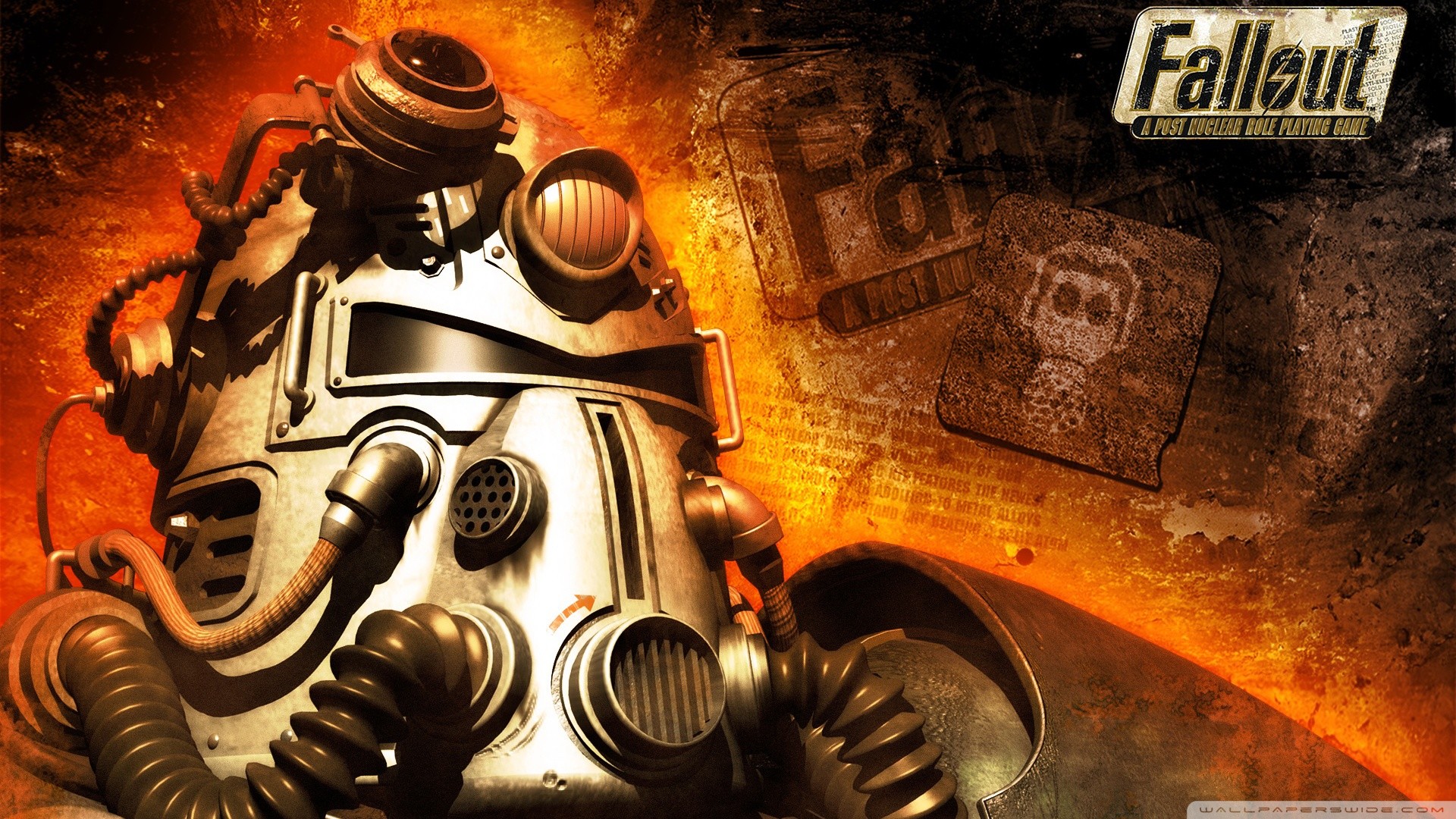 1920x1080 fallout_1-wallpaper--by-acer_9876.  Fallout_3_Brotherhood_of_Steel_Exploding_HD_Wallpaper_Vvallpaper.