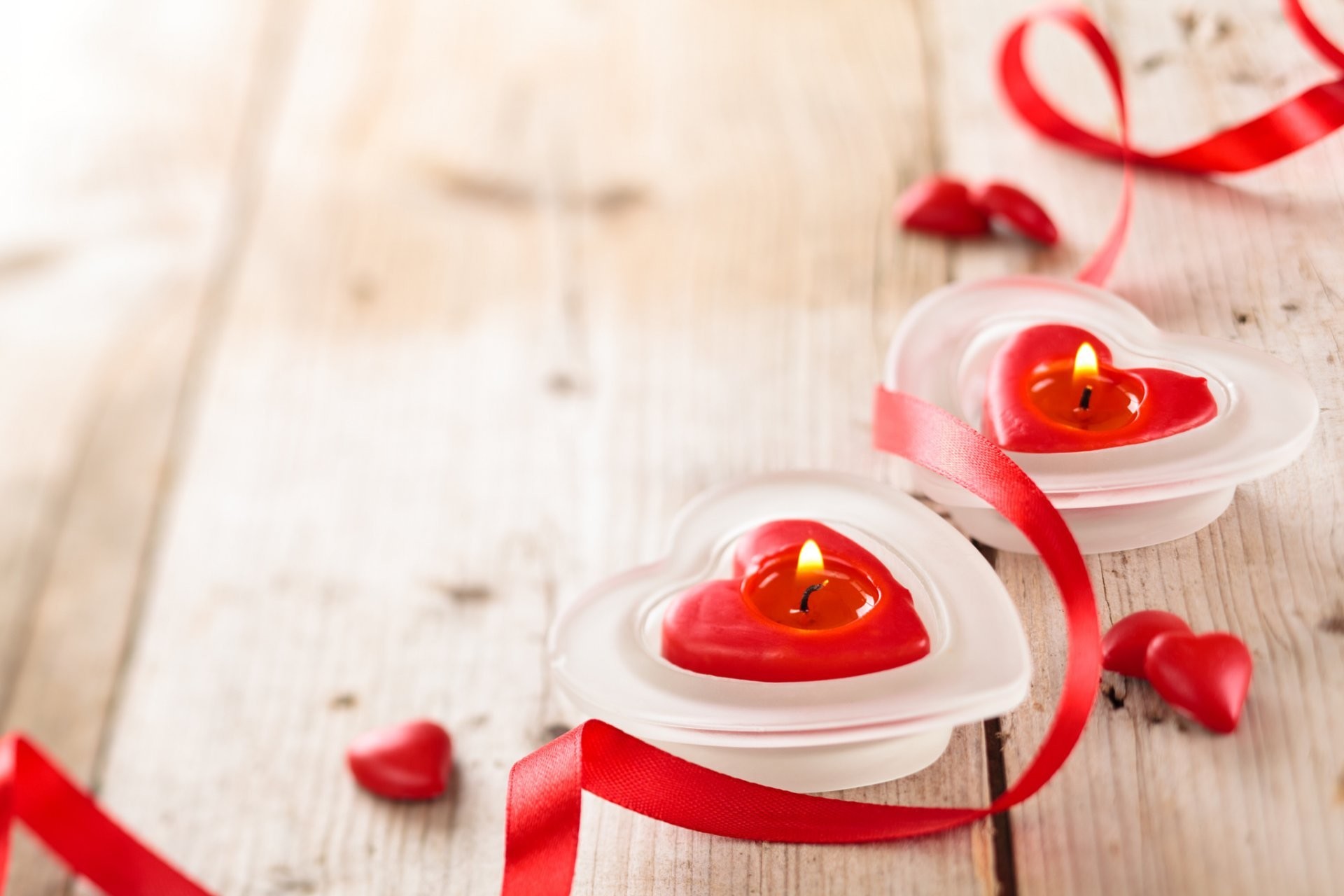 1920x1280 valentine's day candles heart