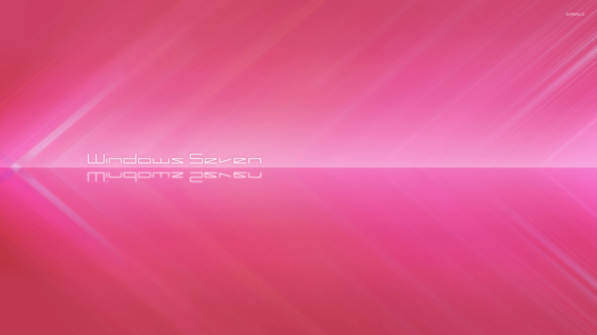 1920x1080 White Windows Seven between pink stripes wallpaper  jpg